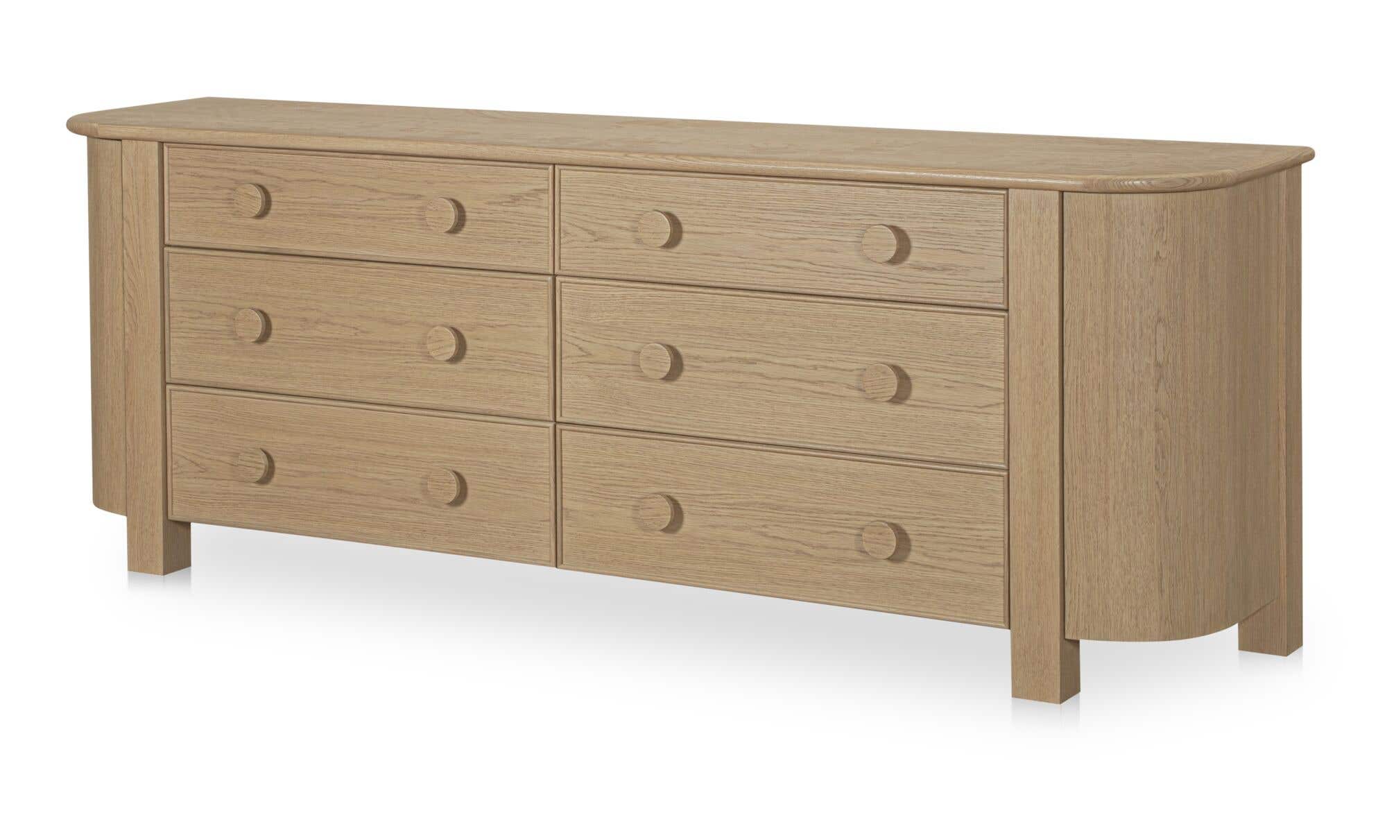 Moes Loren 6 Drawer Dresser EF-1018