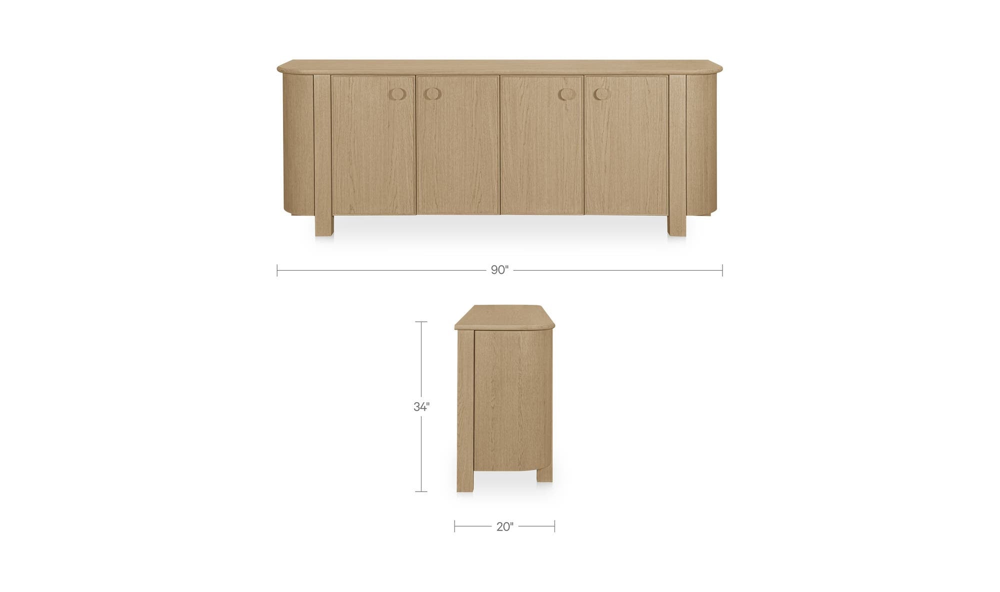 Moes Loren Sideboard EF-1019