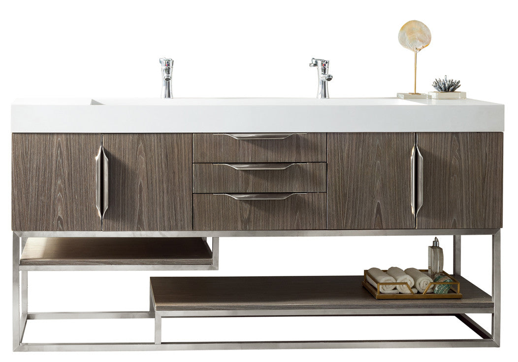 Columbia 72" Double Vanity Cabinet