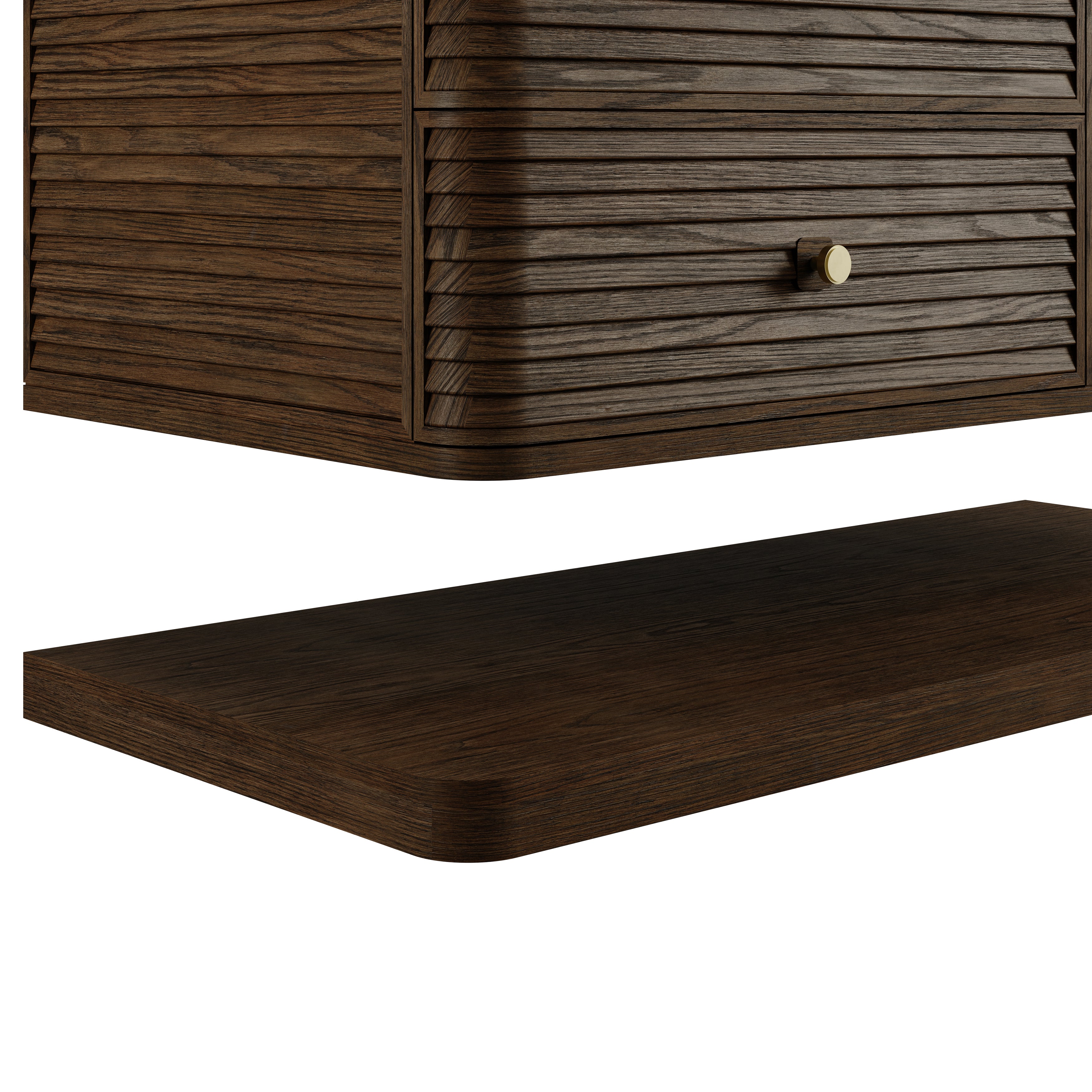 James Martin Allamari 48" Single Vanity in Sable with 3cm Countertop