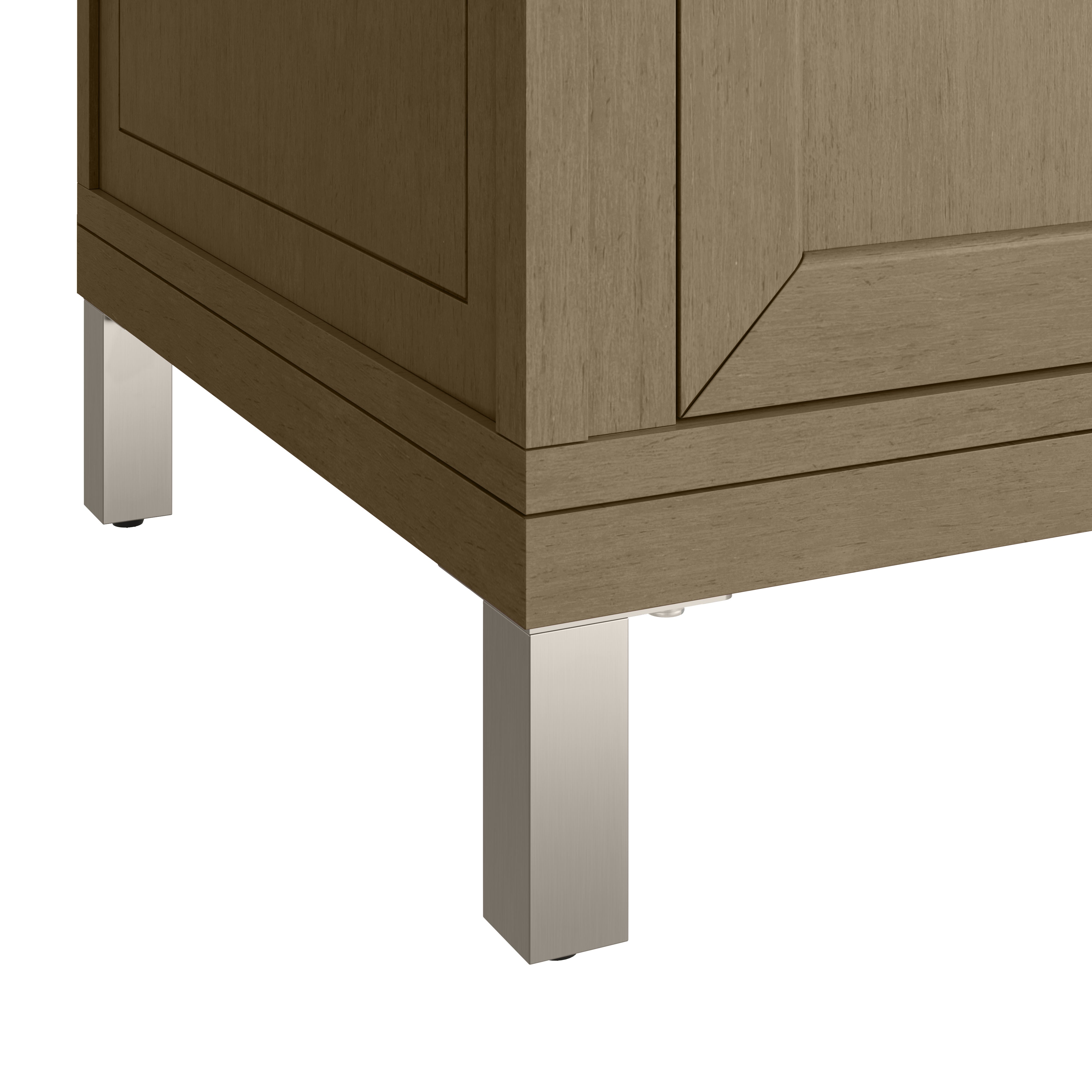 James Martin Chicago 30" Single Vanity in Walnut Whisper with 3cm Countertop