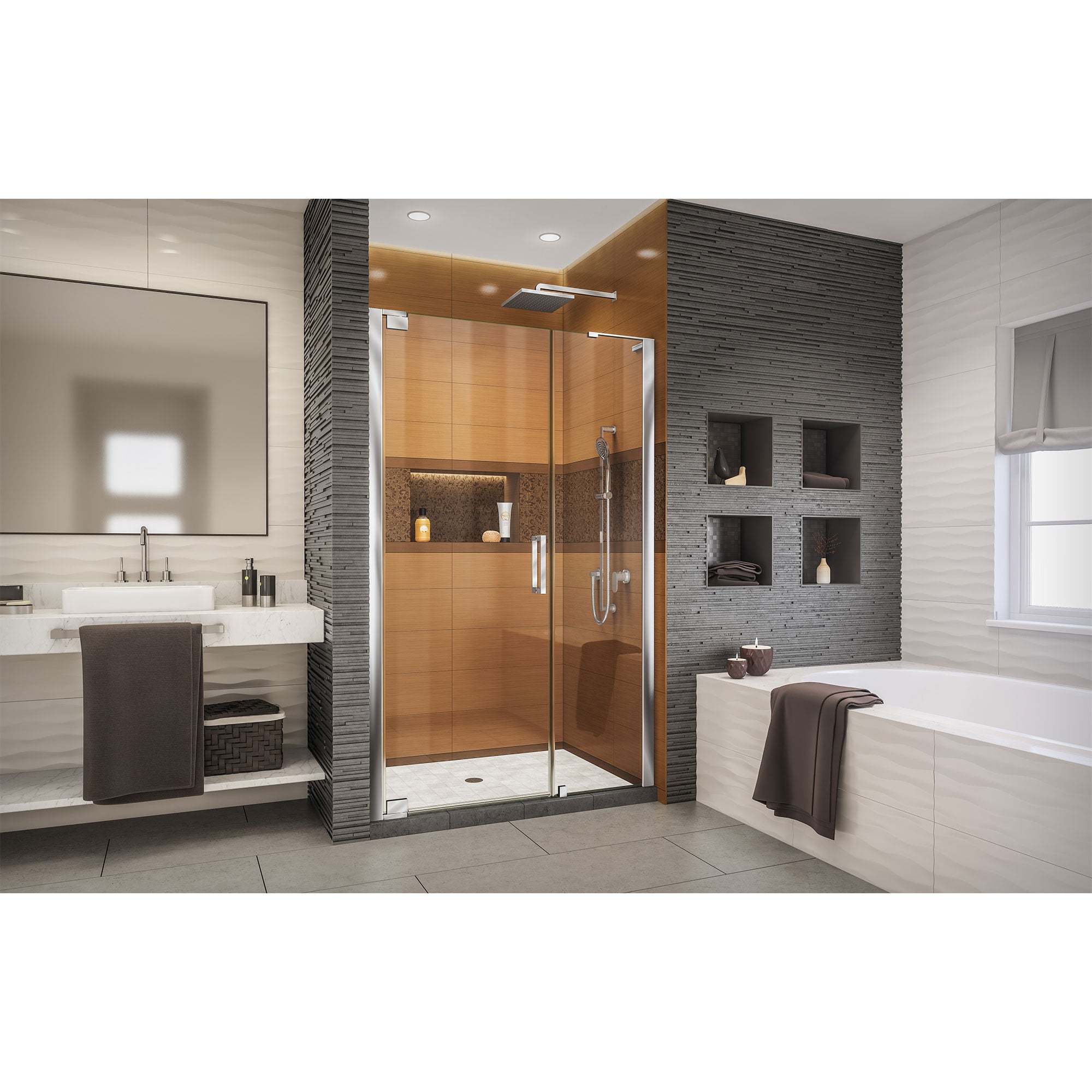 DreamLine Elegance-LS 41.25-43.25" W Shower Door
