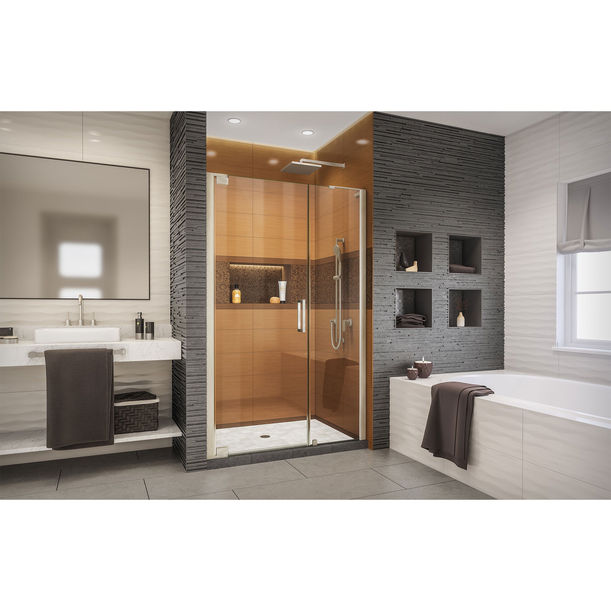 DreamLine Elegance-LS 41.25-43.25" W Shower Door