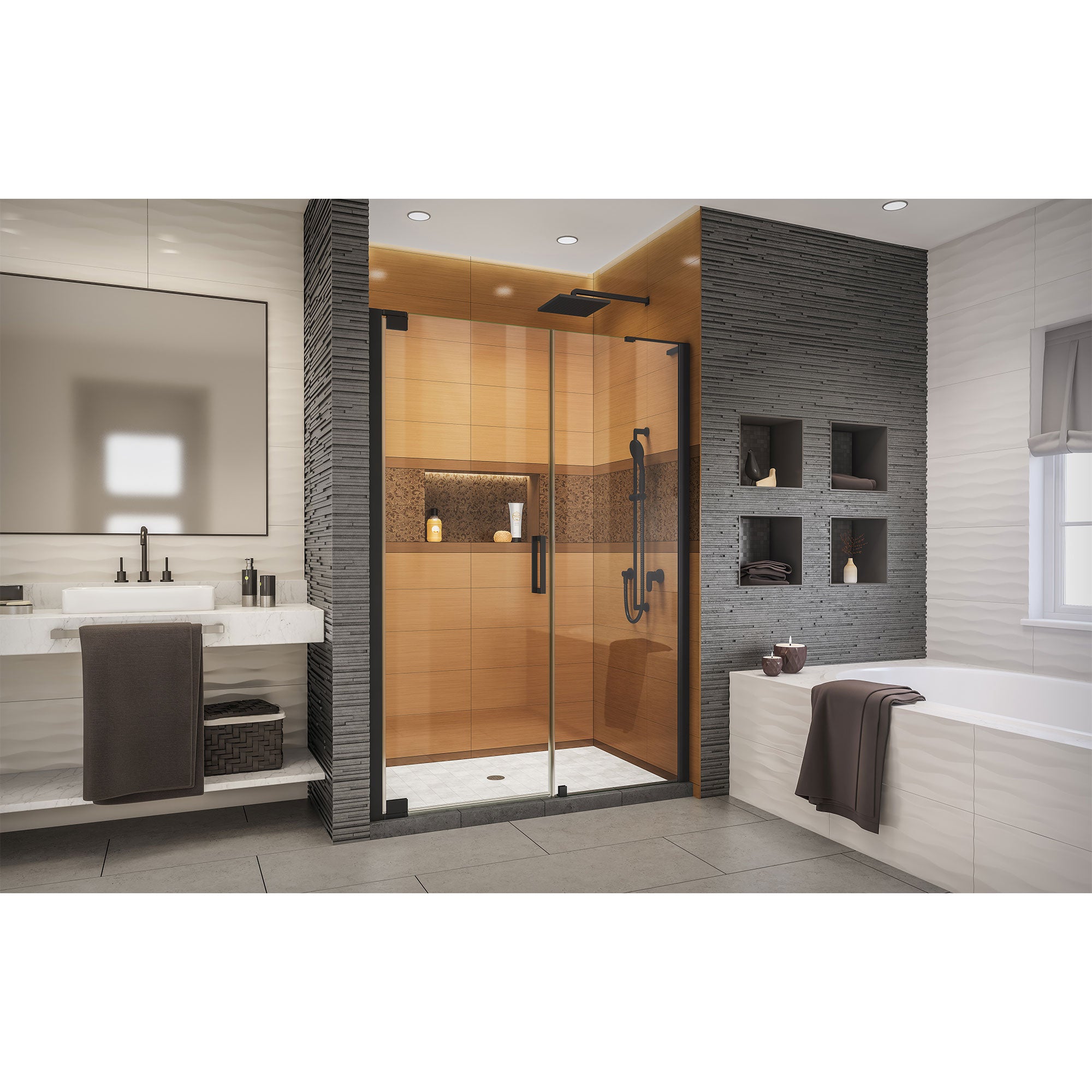 DreamLine Elegance-LS 54.25-56.25" W Shower Door