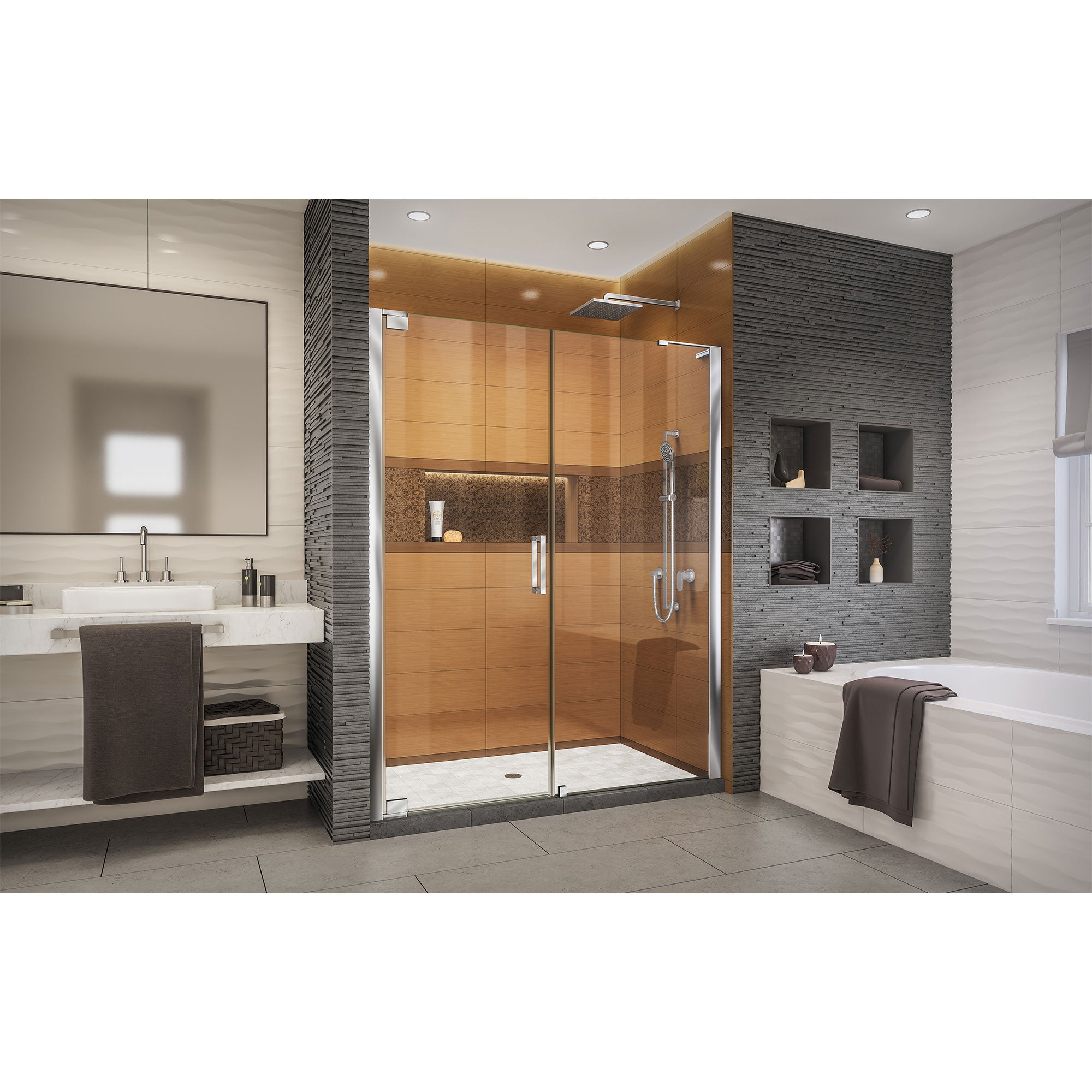 DreamLine Elegance-LS 53.25-55.25" W Shower Door