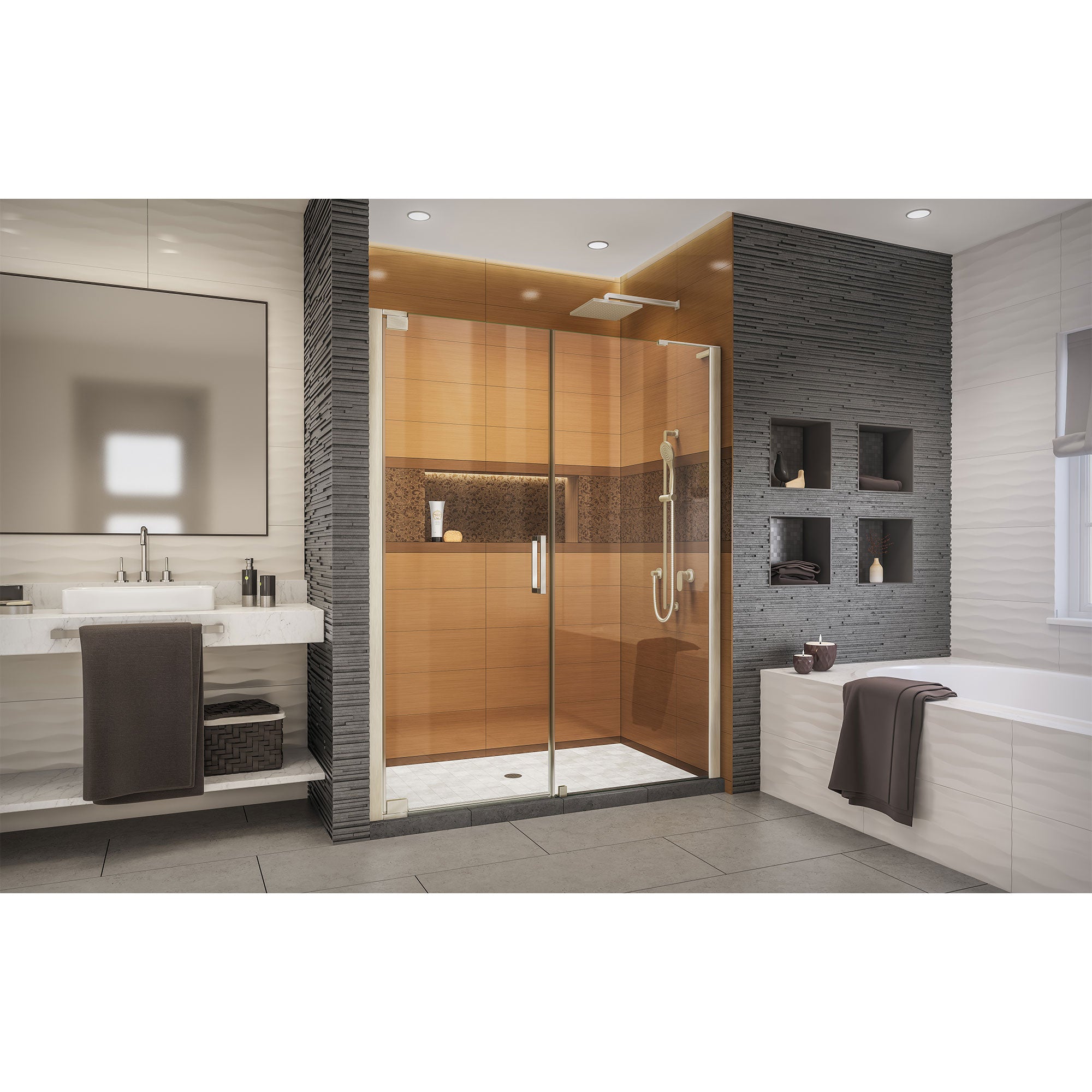 DreamLine Elegance-LS 56.75-58.75" W Shower Door