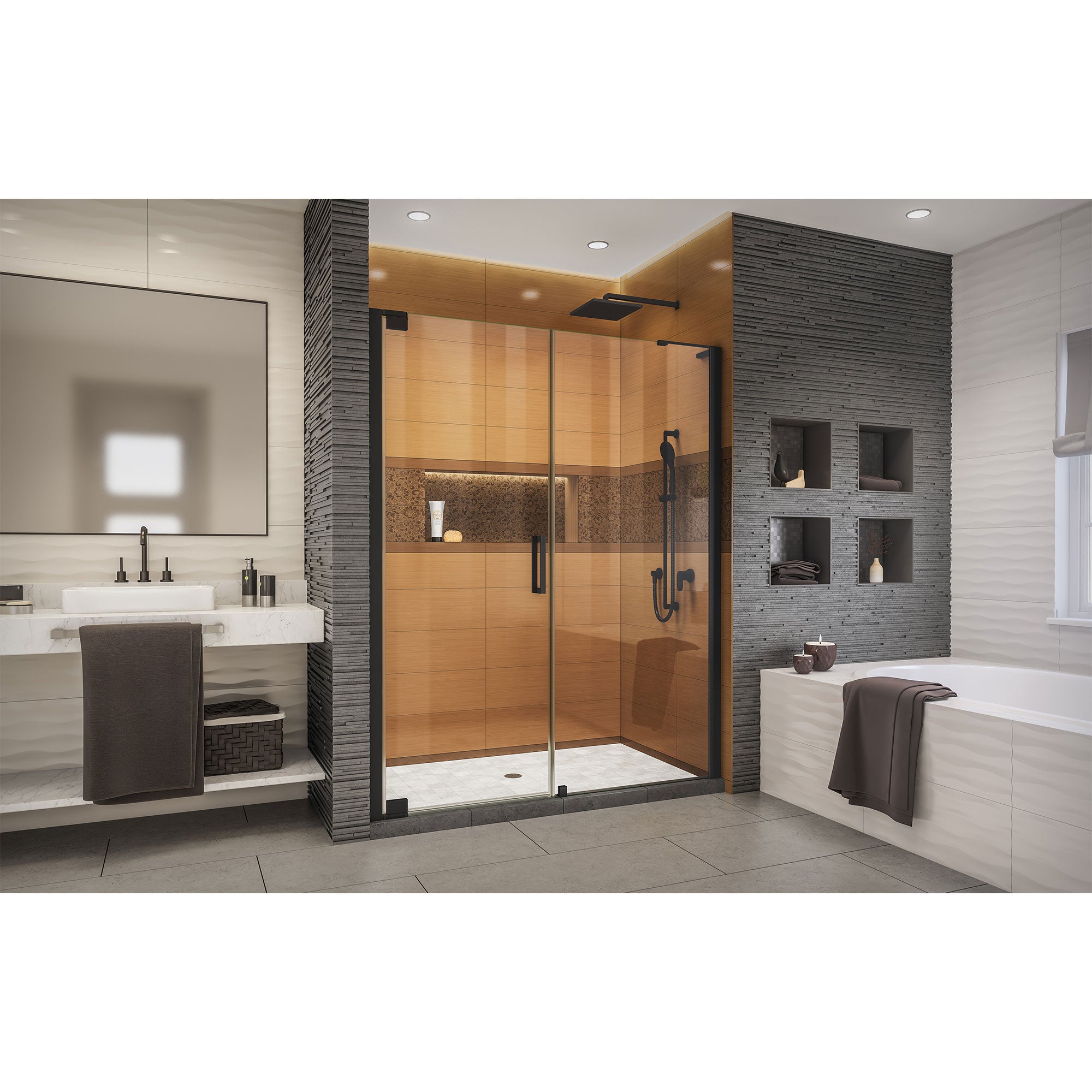 DreamLine Elegance-LS 53.25-55.25" W Shower Door