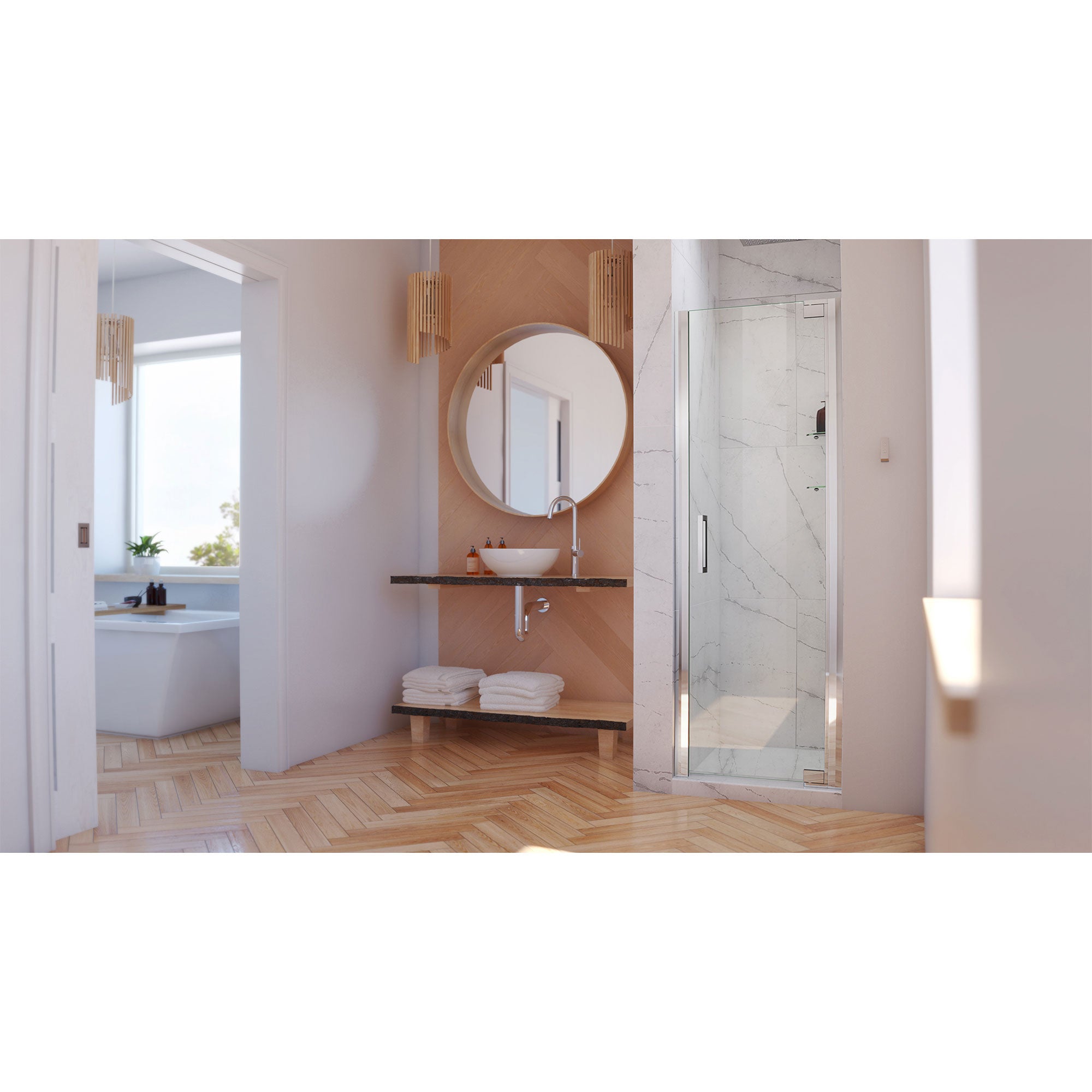 DreamLine Elegance-LS 34-36" W Shower Door
