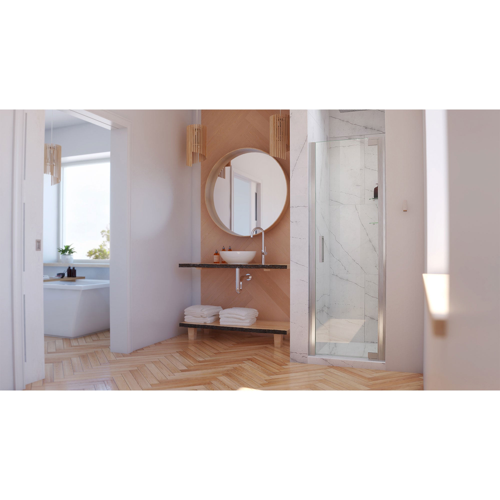 DreamLine Elegance-LS 34-36" W Shower Door