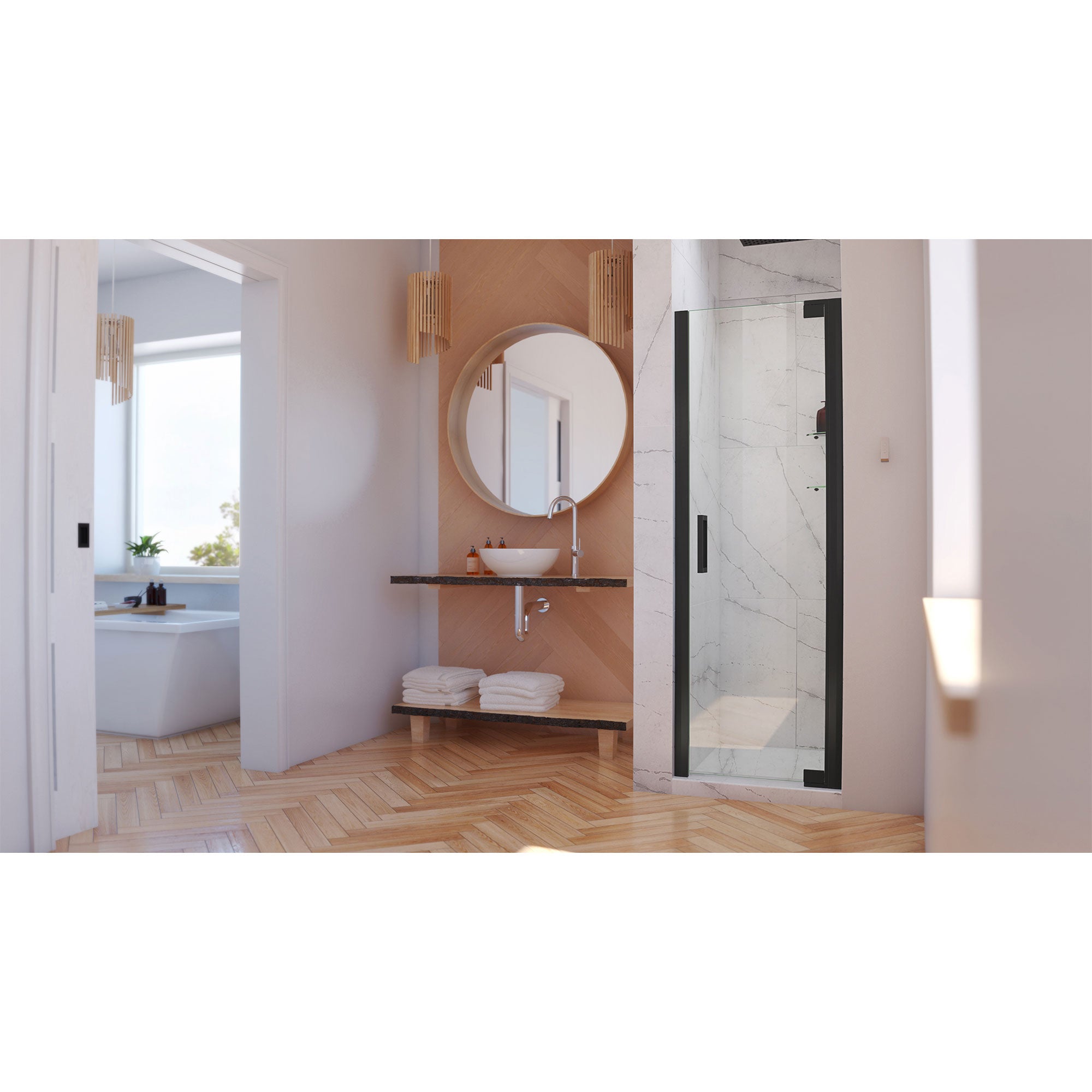DreamLine Elegance-LS 34-36" W Shower Door