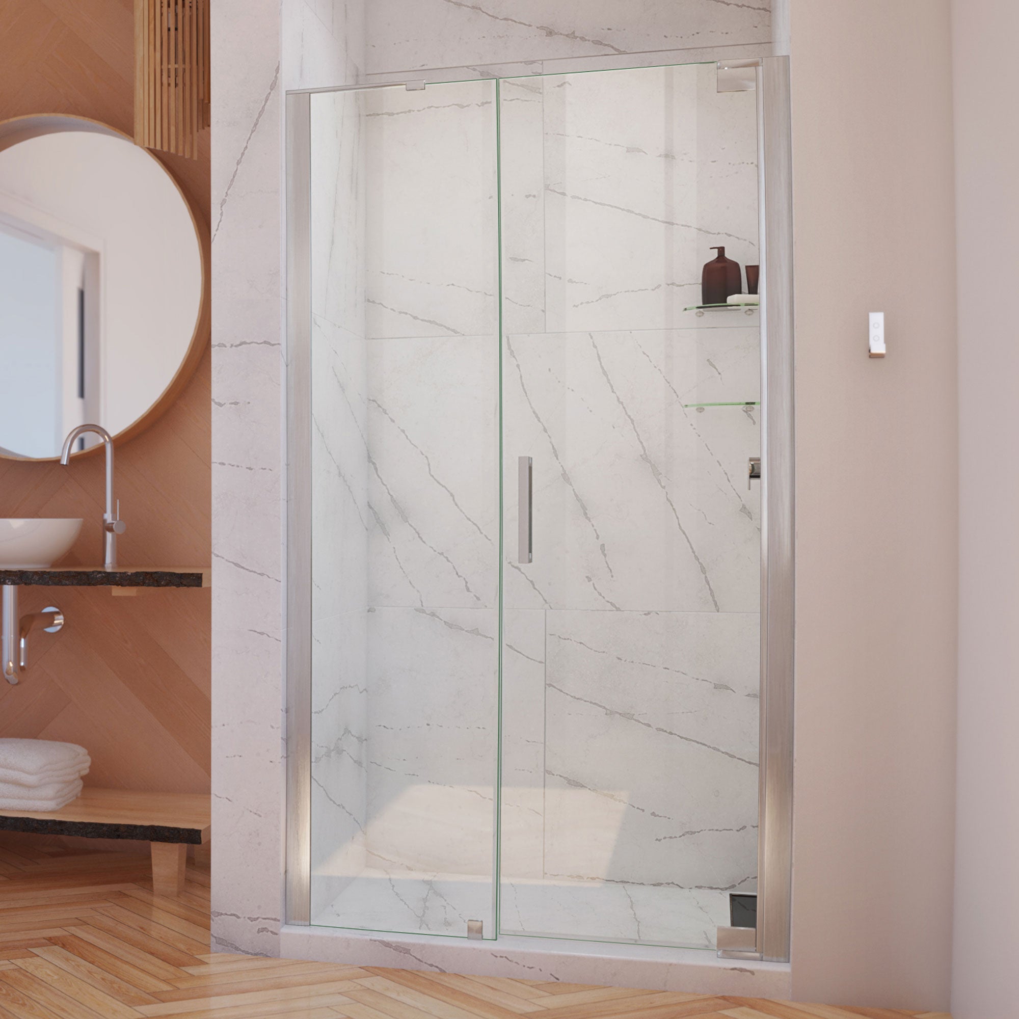 DreamLine Elegance-LS 41.25-43.25" W Shower Door