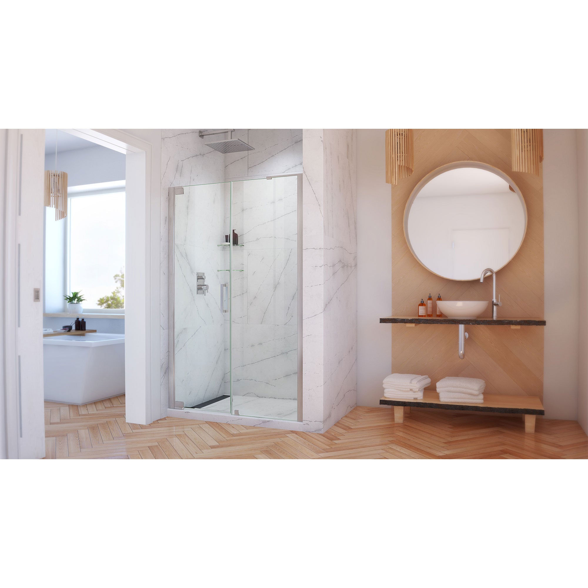 DreamLine Elegance-LS 49-51" W Shower Door