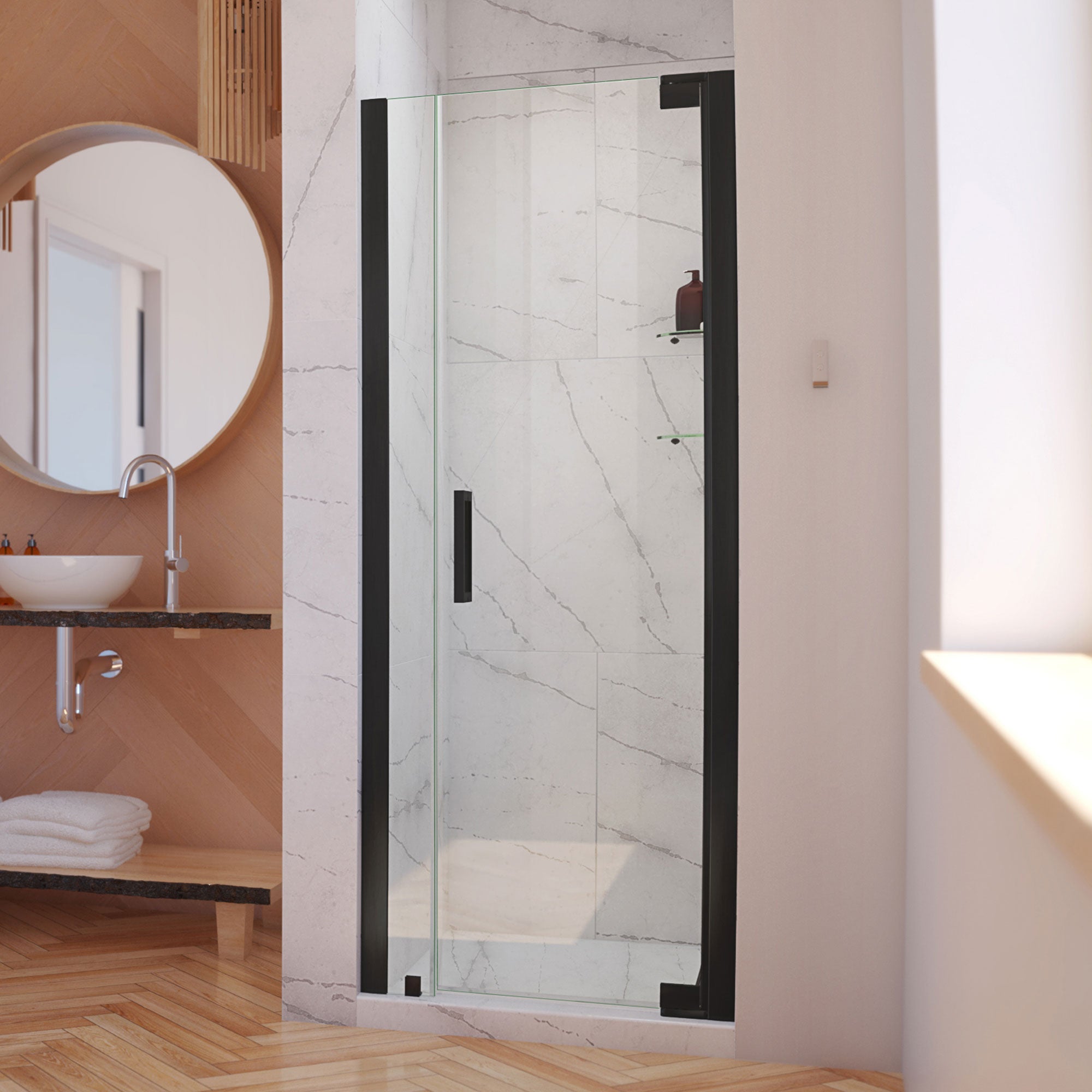 DreamLine Elegance-LS 36.25-38.25" W Shower Door
