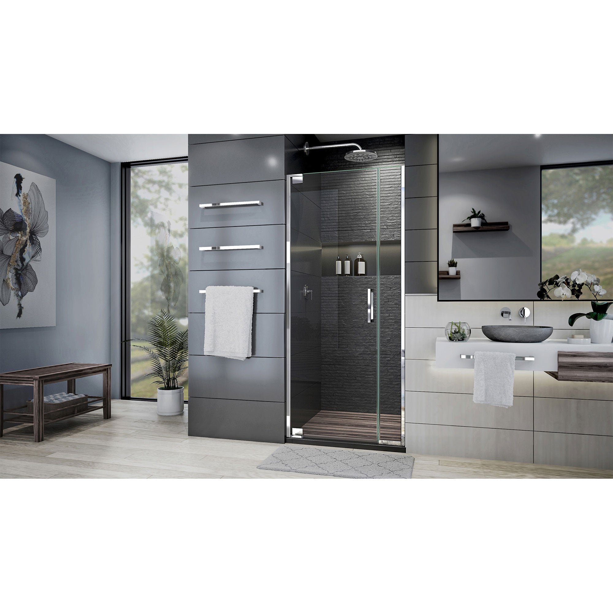 DreamLine Elegance Plus 30 - 30.75 W Shower Door