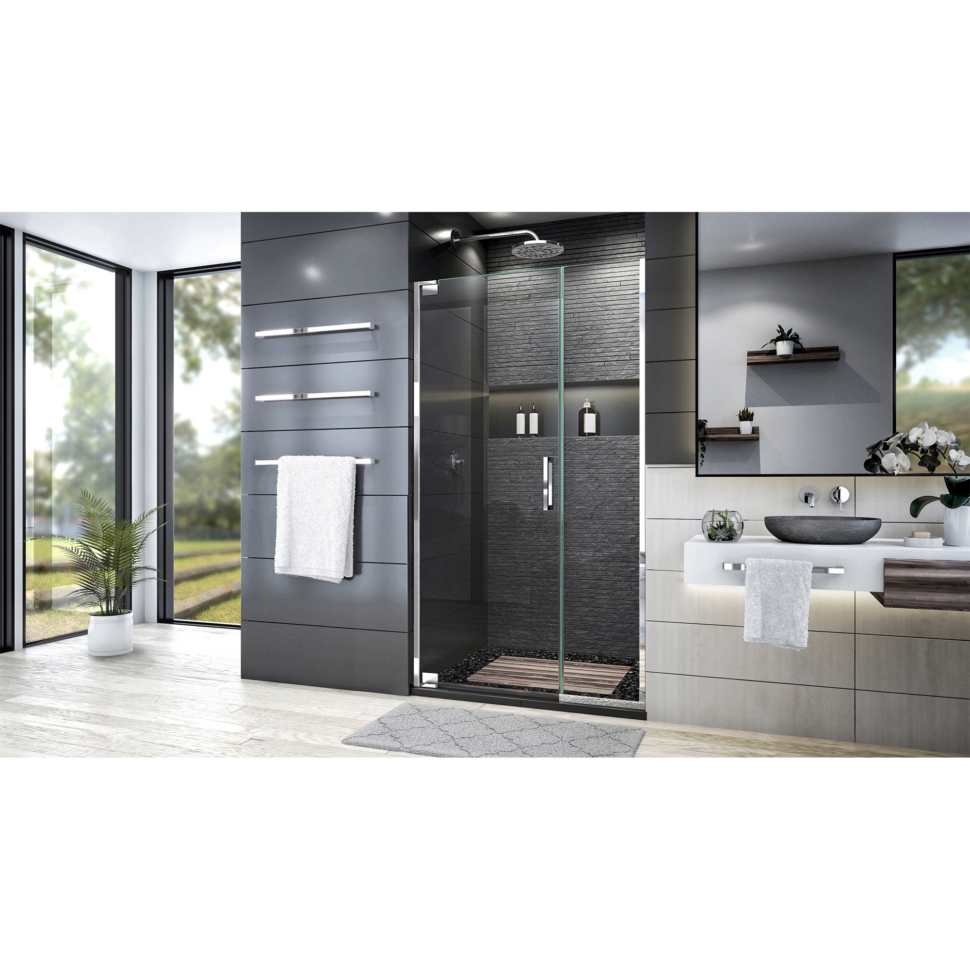 DreamLine Elegance Plus 39.75 - 40.5 W Shower Door