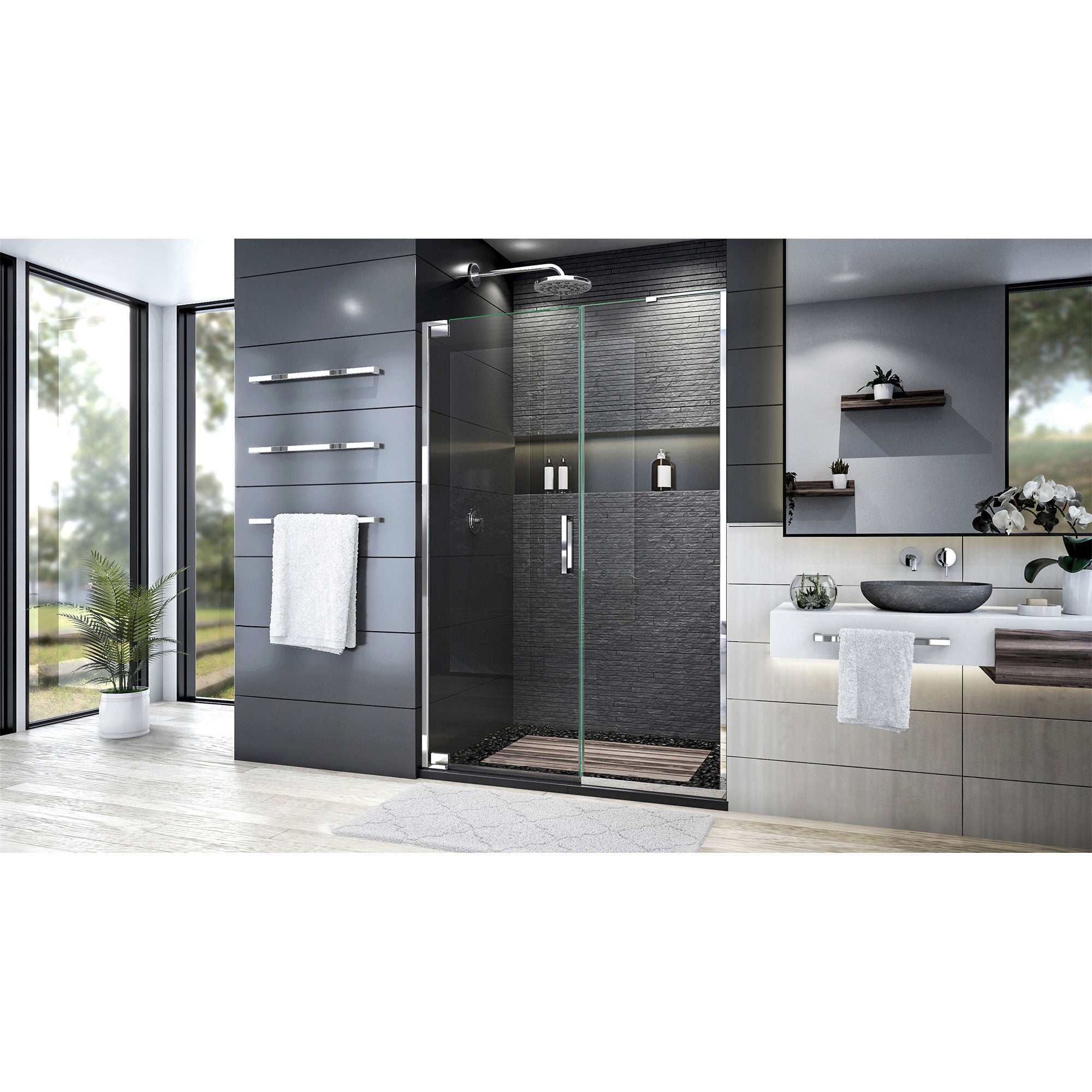 DreamLine Elegance Plus 46 - 46.75 W Shower Door