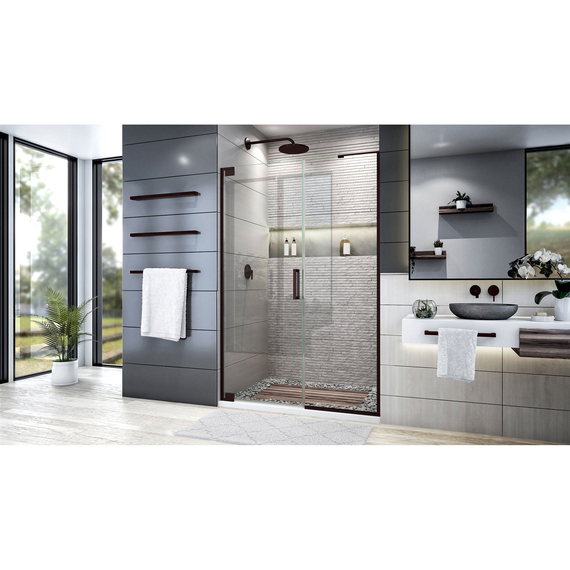 DreamLine Elegance Plus 46 - 46.75 W Shower Door