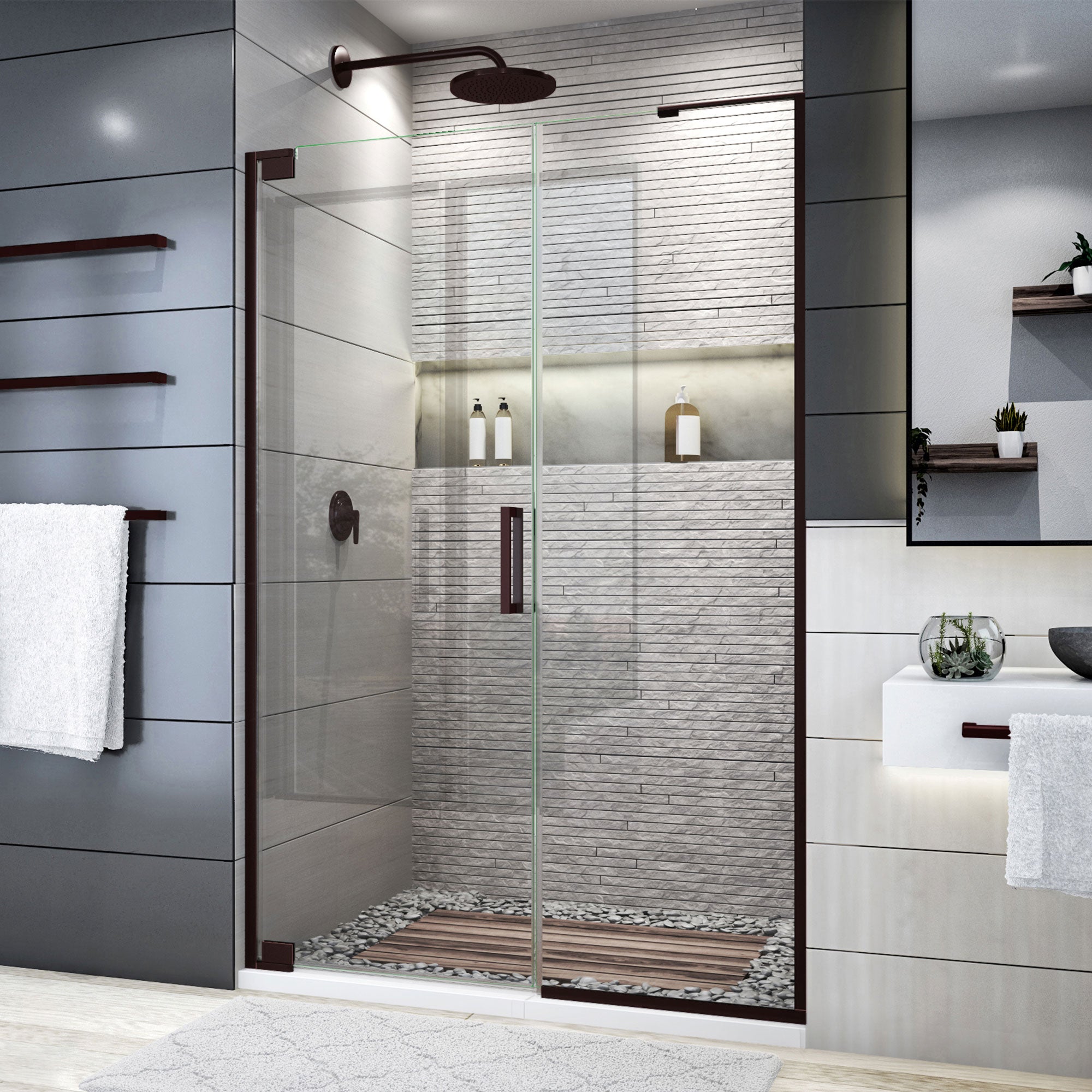 DreamLine Elegance Plus 51.75 - 52.5 W Shower Door