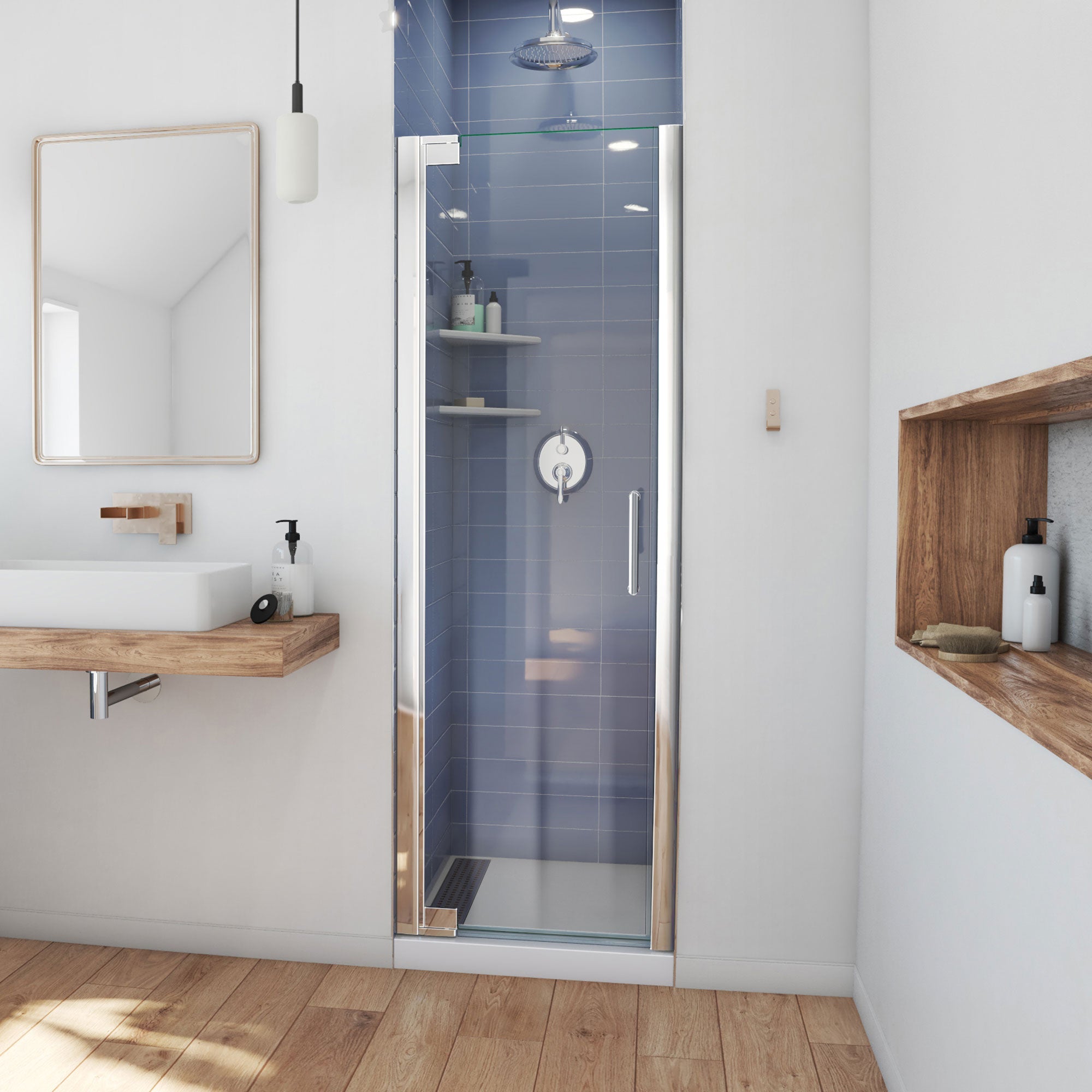 DreamLine Elegance-LS 25.25-27.25" W Shower Door