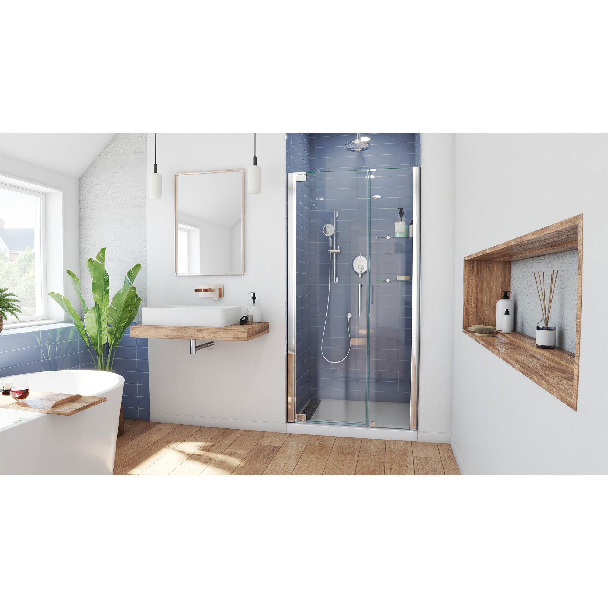 DreamLine Elegance Plus 39.75 - 40.5 W Shower Door