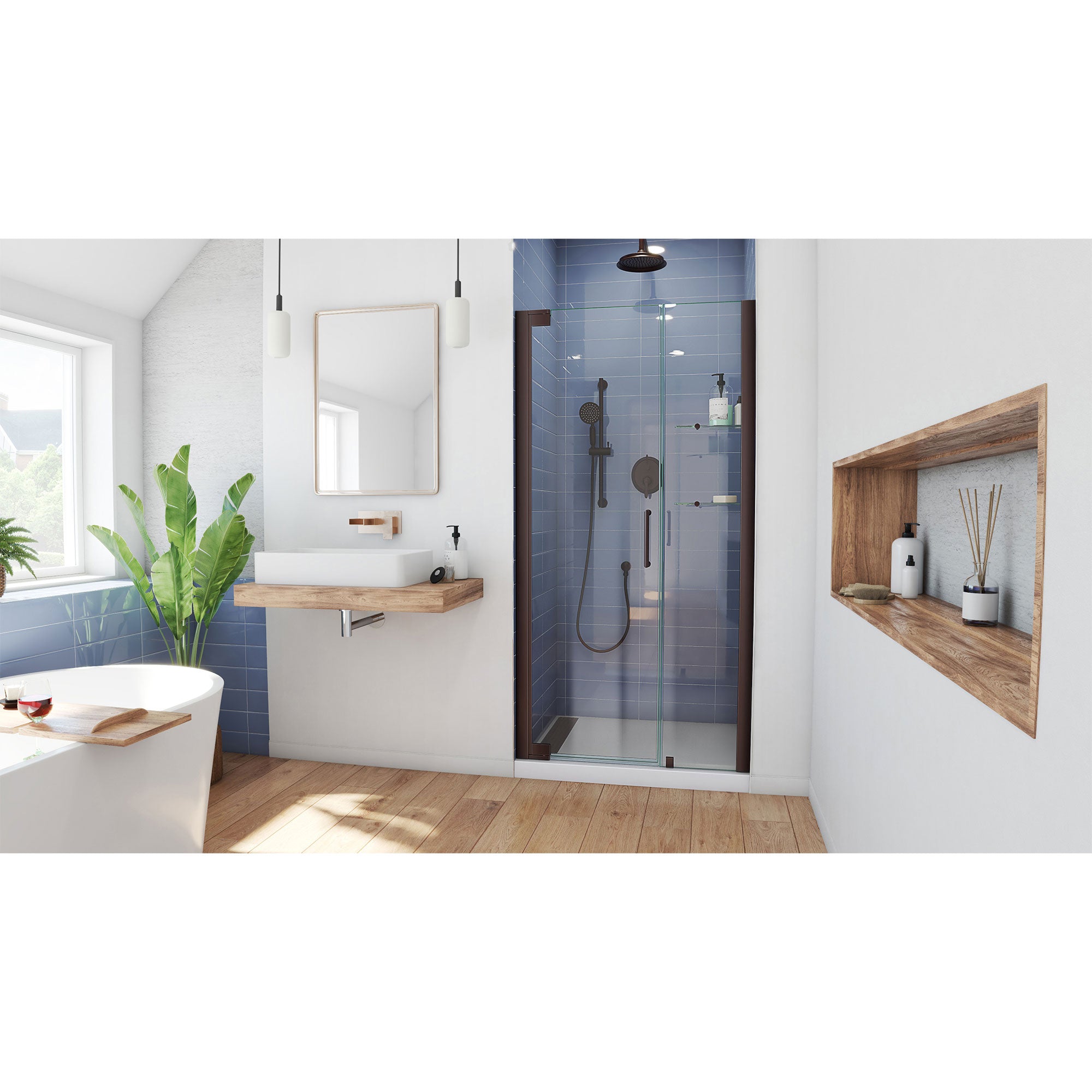 DreamLine Elegance Plus 39.75 - 40.5 W Shower Door