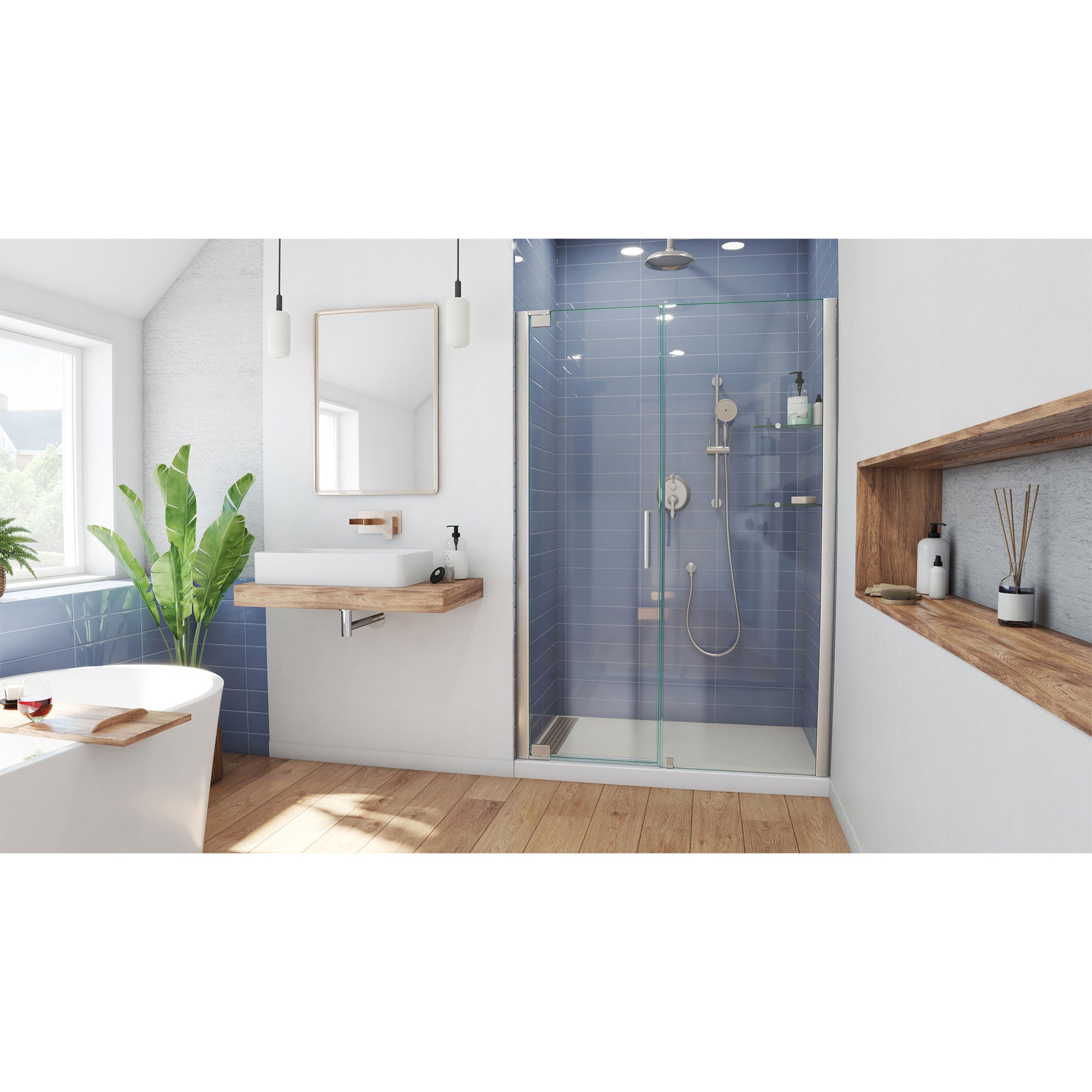 DreamLine Elegance 51-53" W Shower Door
