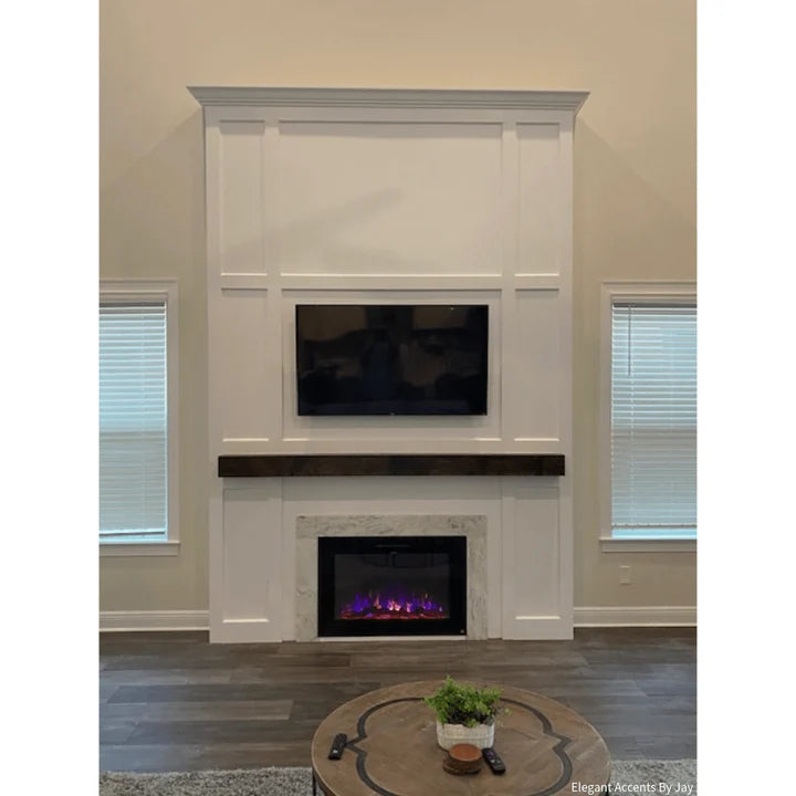 Touchstone Sideline® 36" Recessed Smart Electric Fireplace with Heat – 80014
