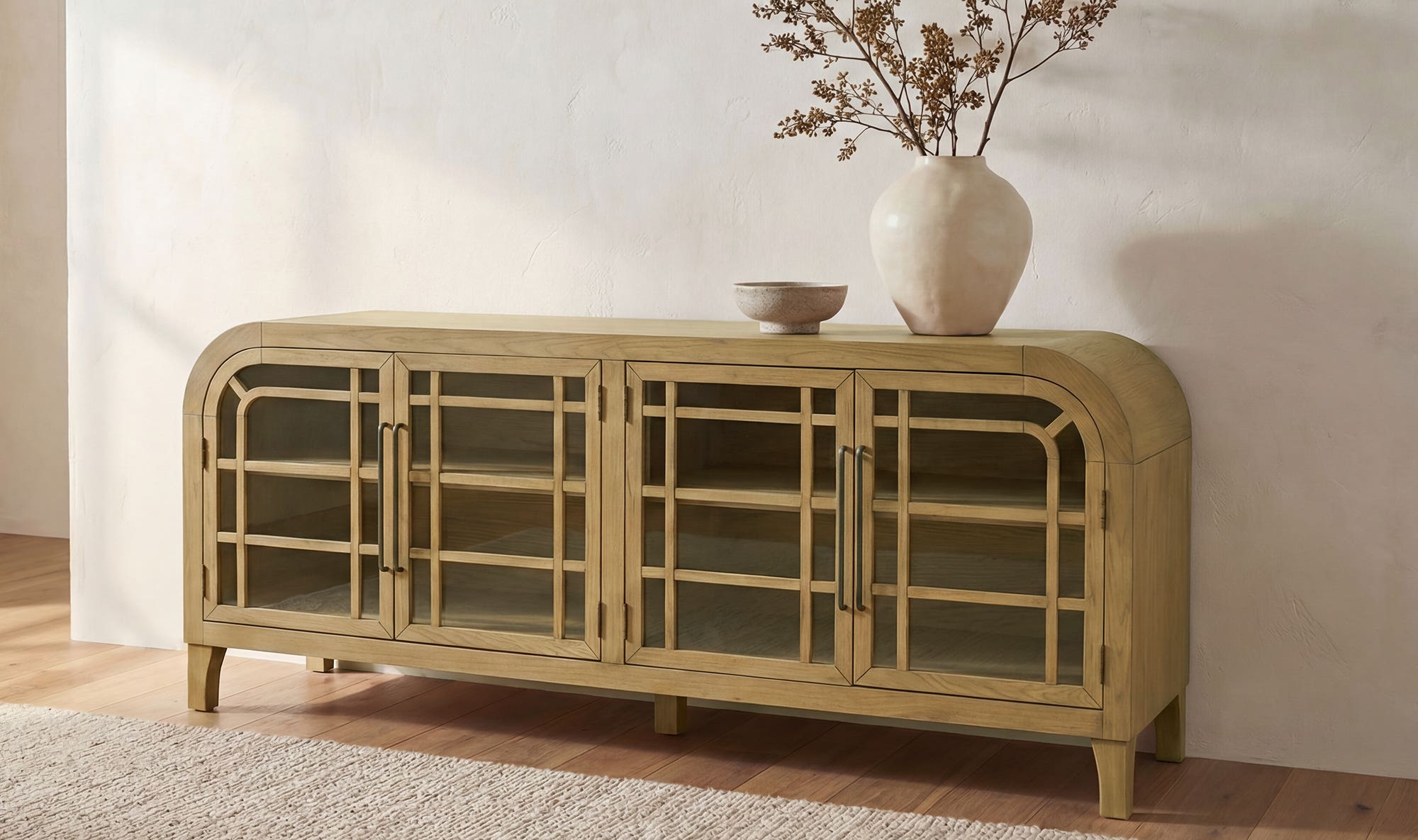 Moes Maddie Sideboard Natural EM-1021