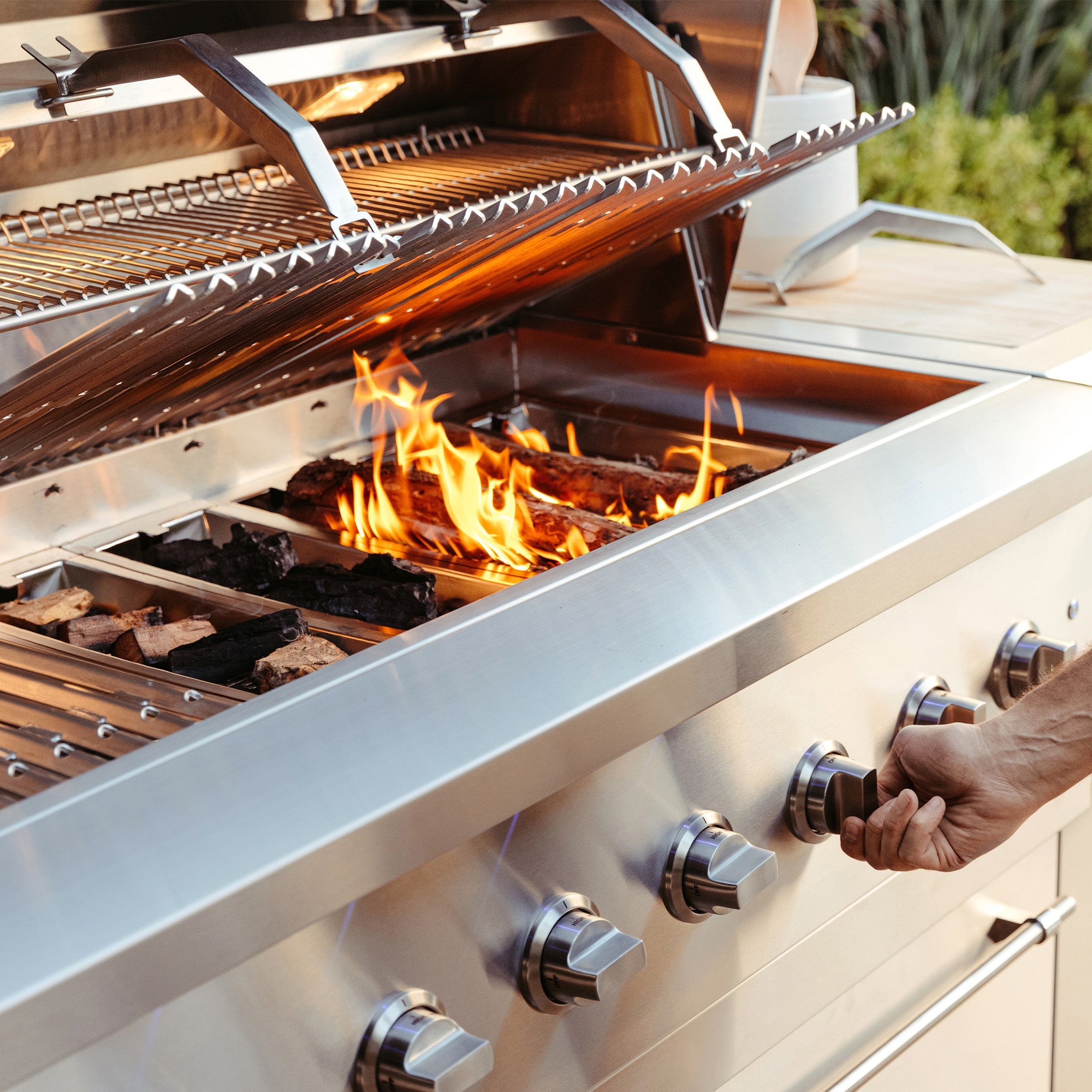 American Made Grills ENC54 Encore - 54" Hybrid Grill