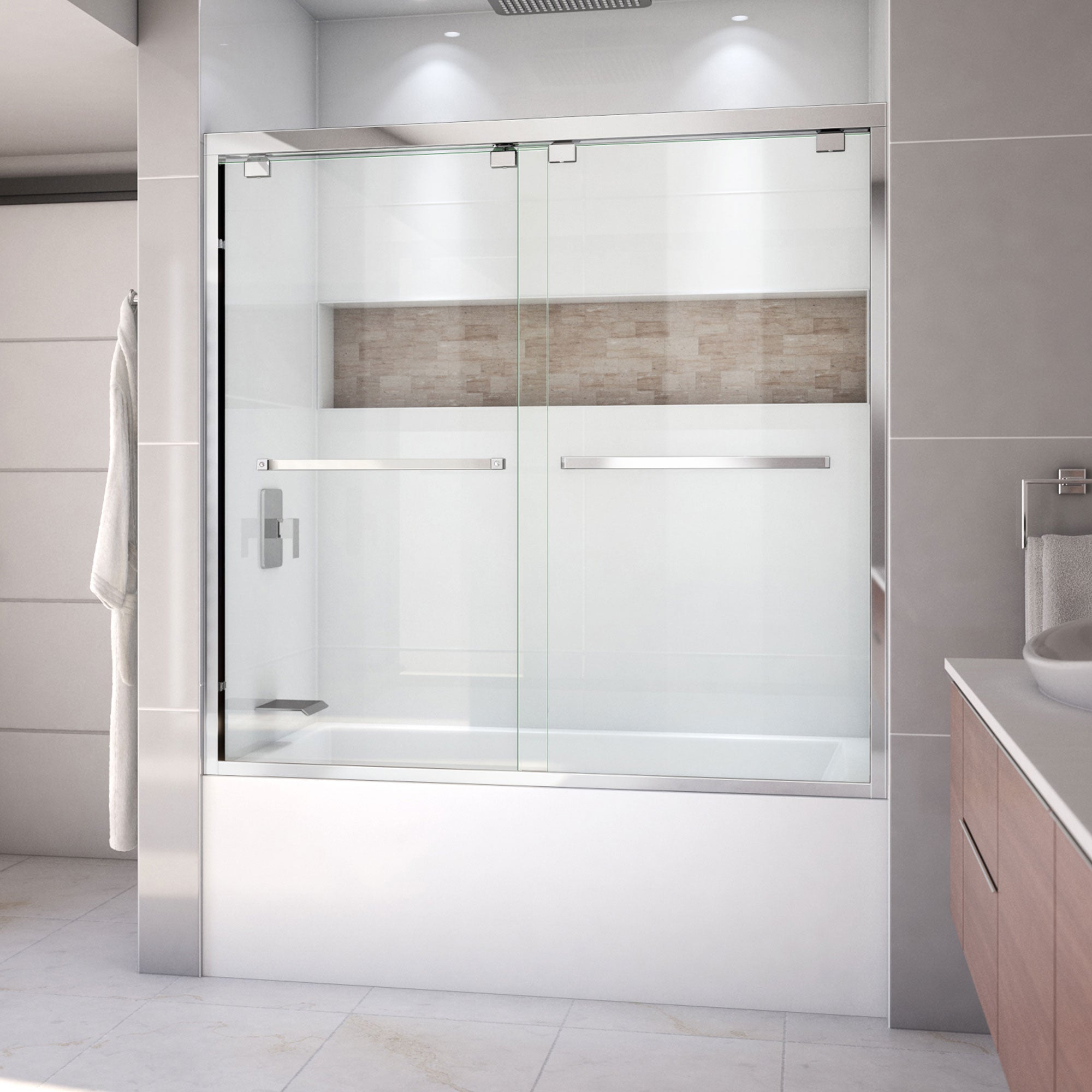 DreamLine Encore 56-60" W Bypass Sliding Tub Door