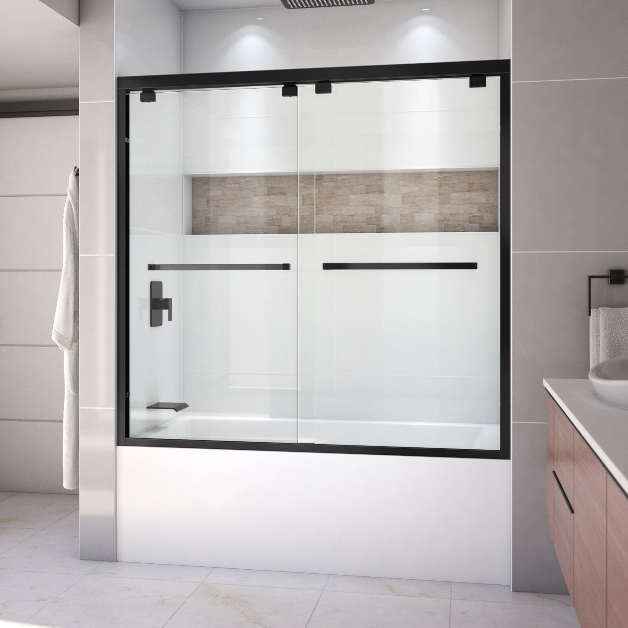 DreamLine Encore 56-60" W Bypass Sliding Tub Door