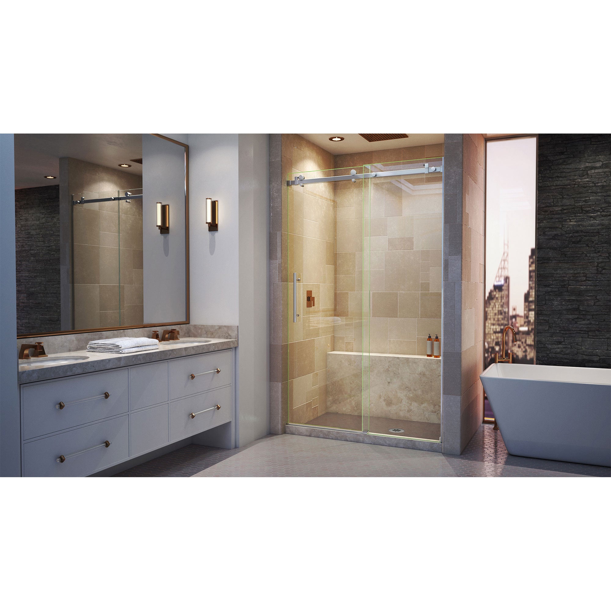 DreamLine Enigma Air 44-48" W Shower Door