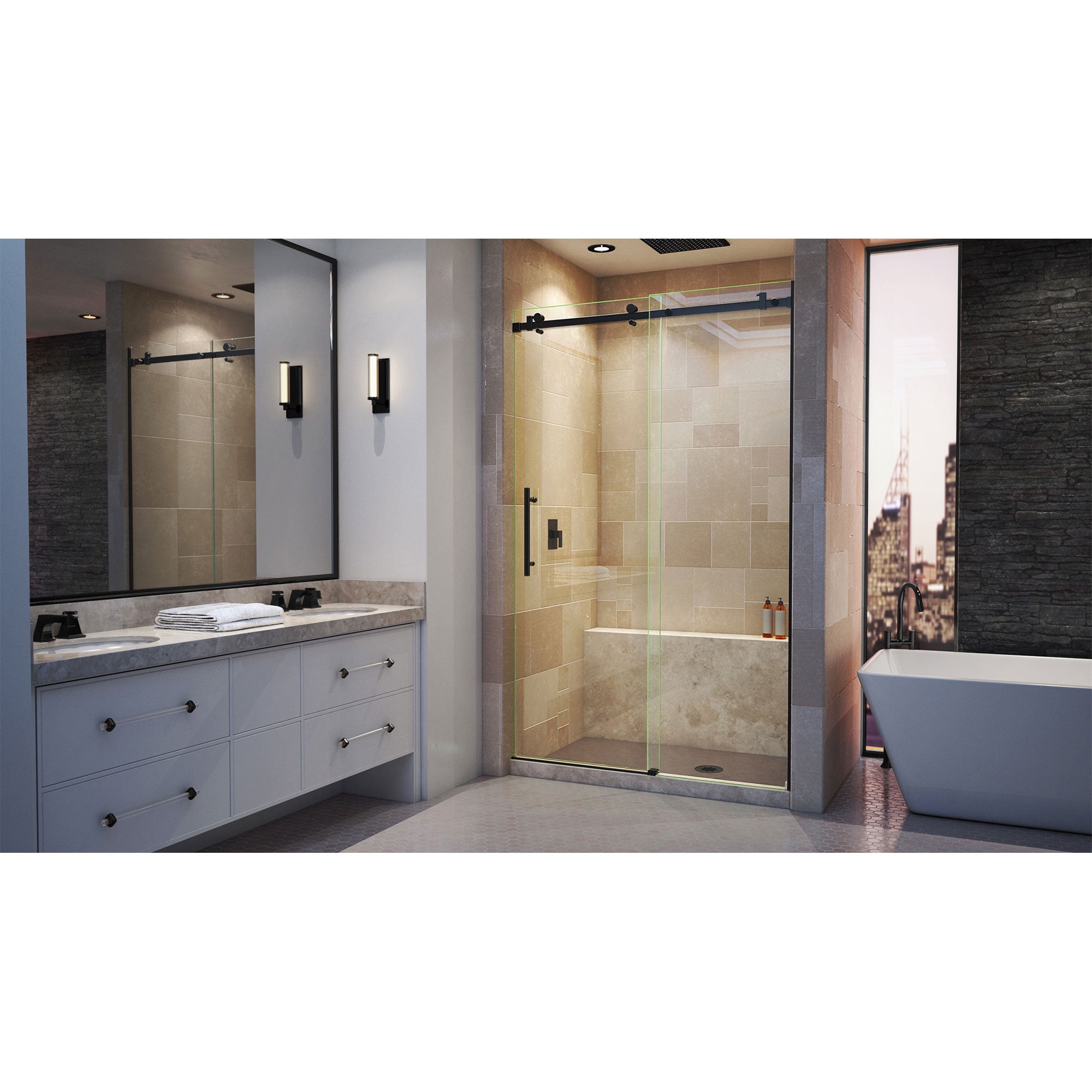 DreamLine Enigma Air 44-48" W Shower Door
