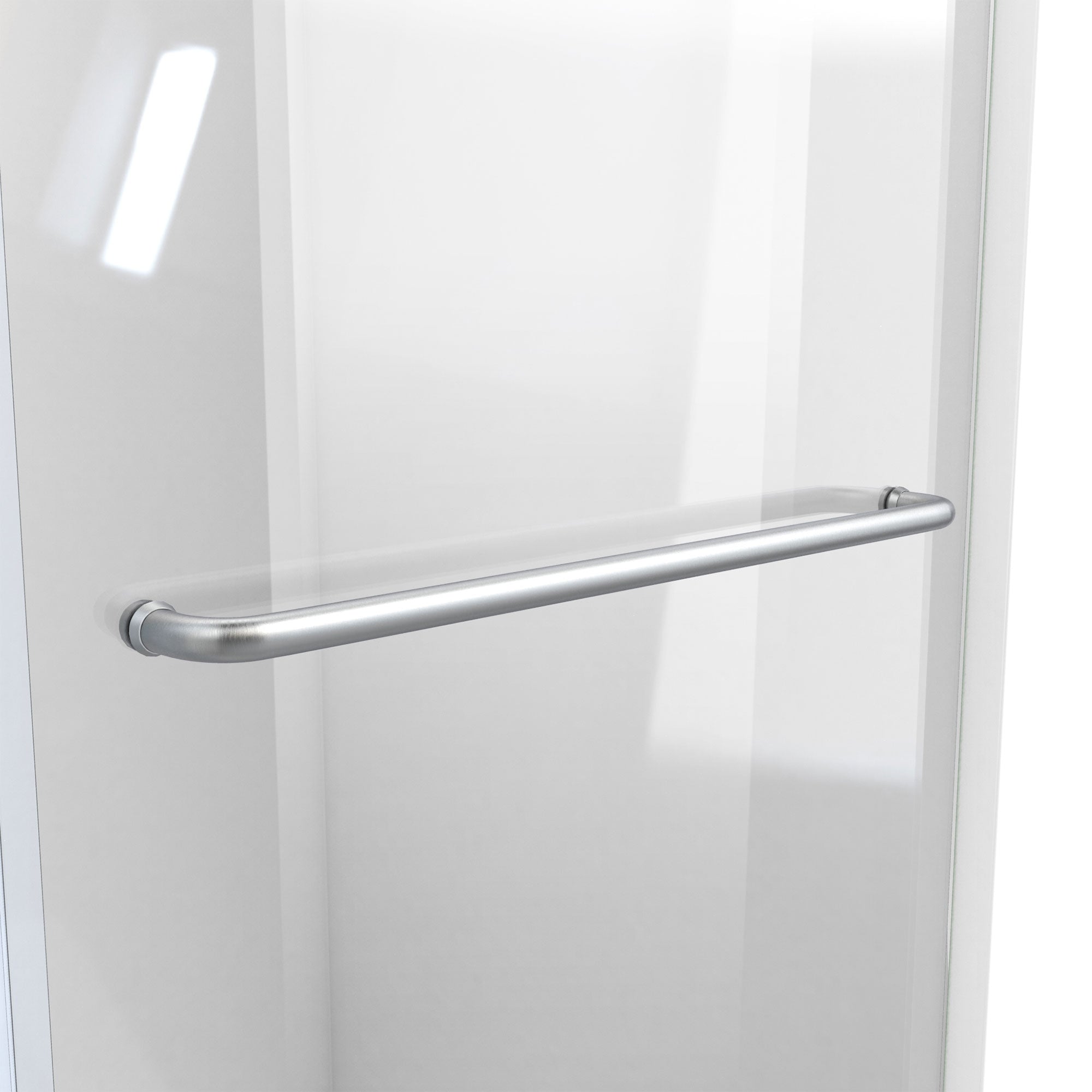 DreamLine Enigma-CXO 56 - 60 inch W x 76 inch H Frameless Sliding Shower Door with Towel Bar