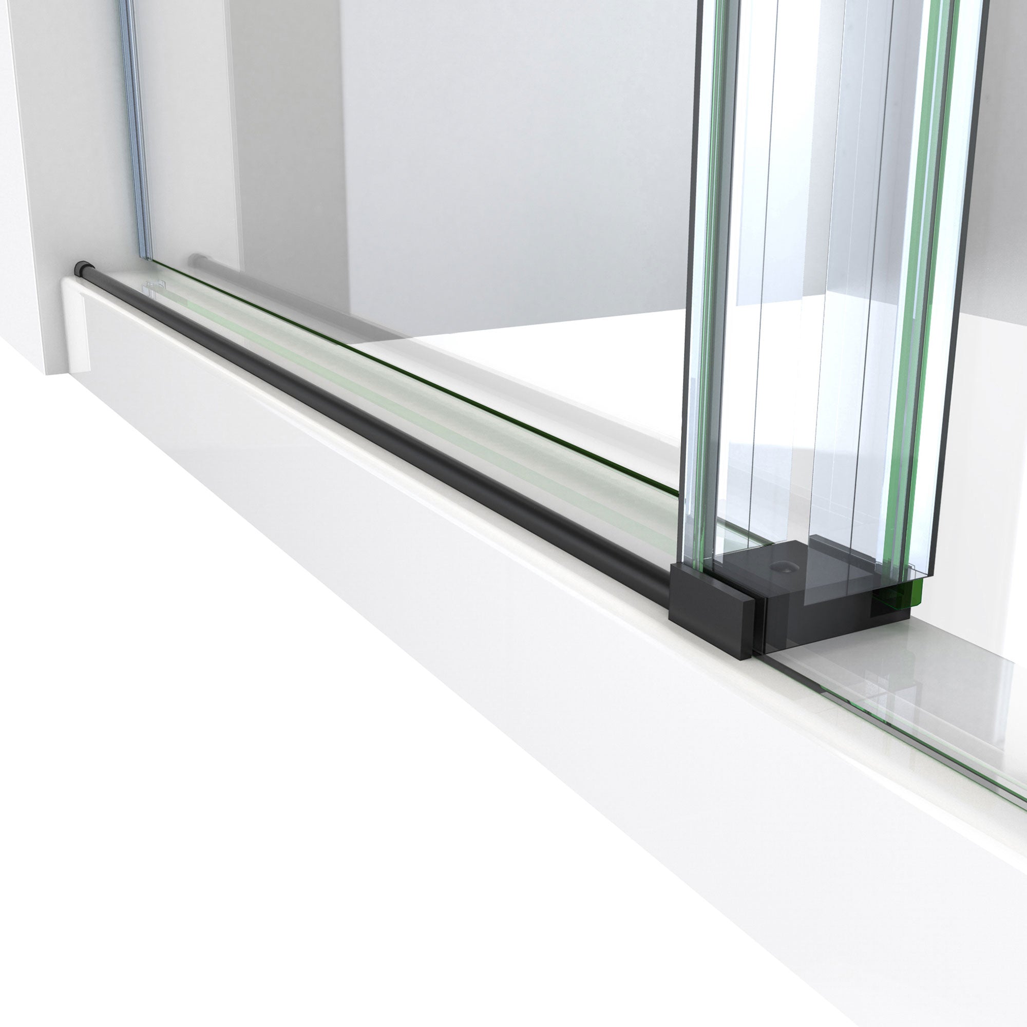 DreamLine Enigma-X 55 - 59 inch W x 62 inch H Frameless Sliding Tub Door