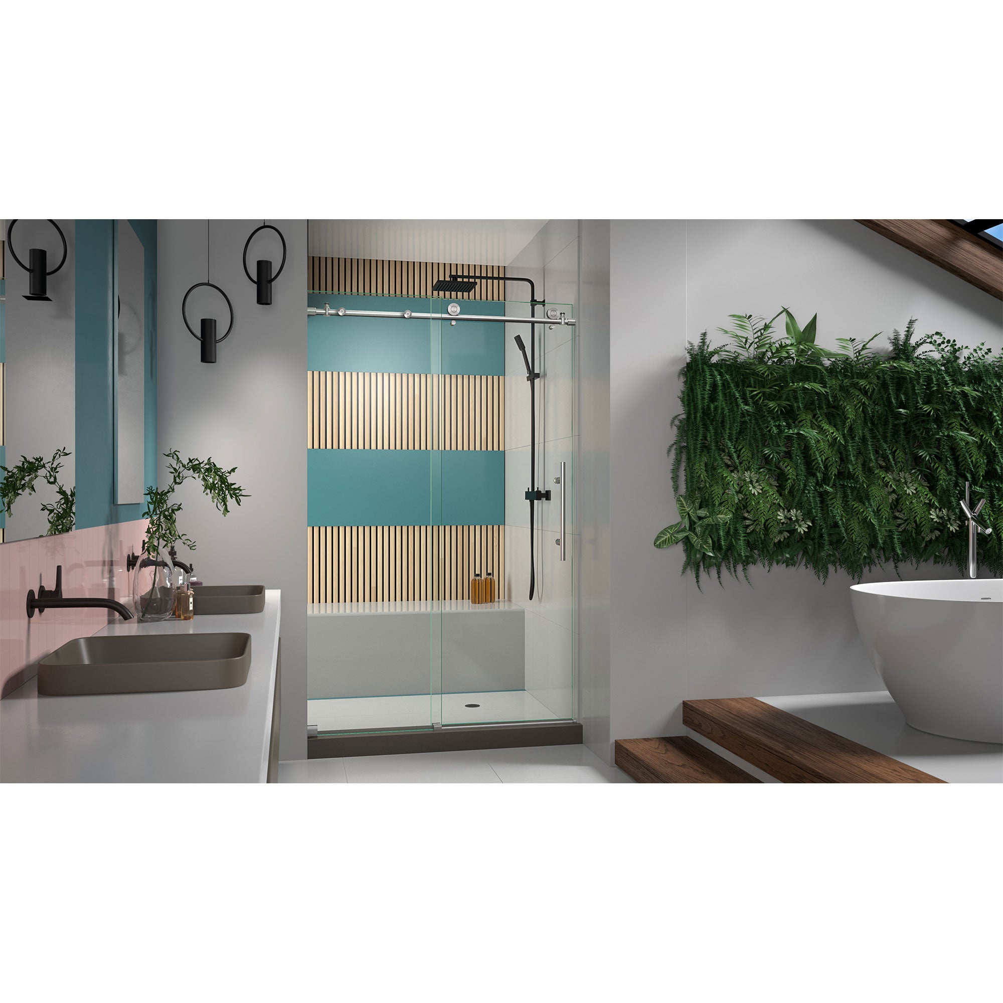 DreamLine Enigma-X 44-48" W Shower Door