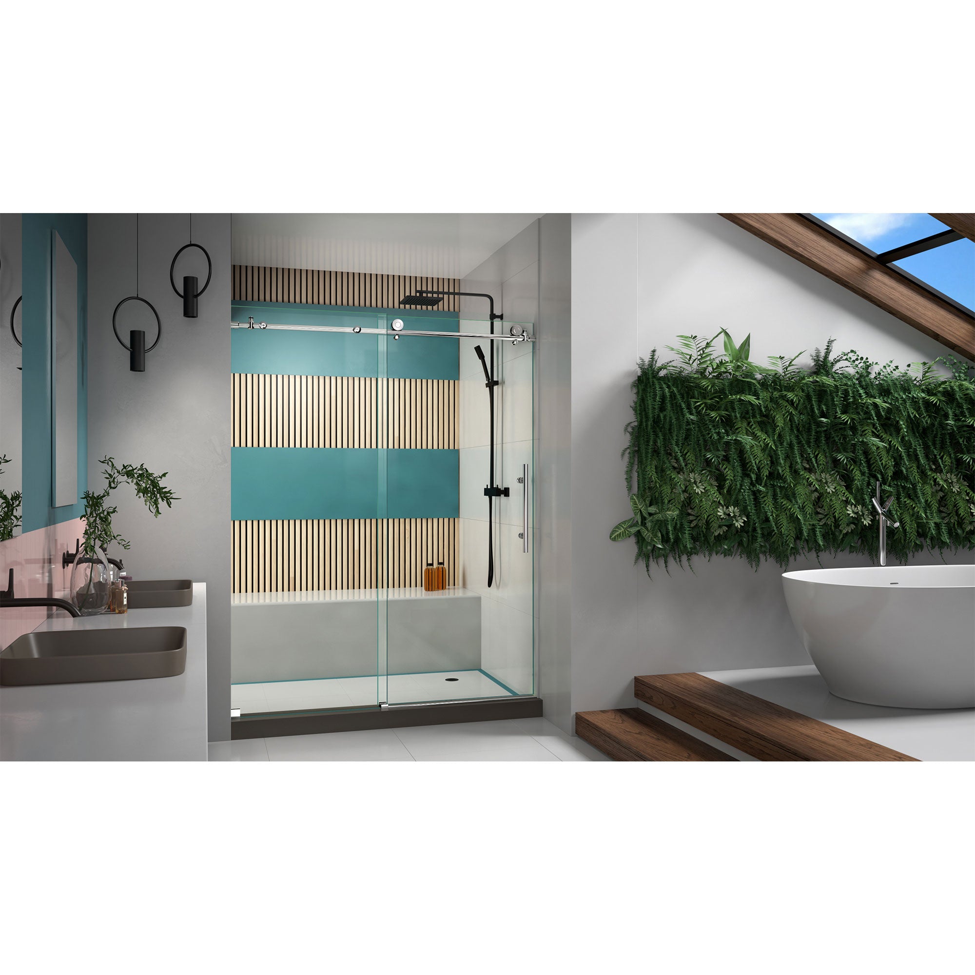 DreamLine Enigma-X 56-60" W Shower Door