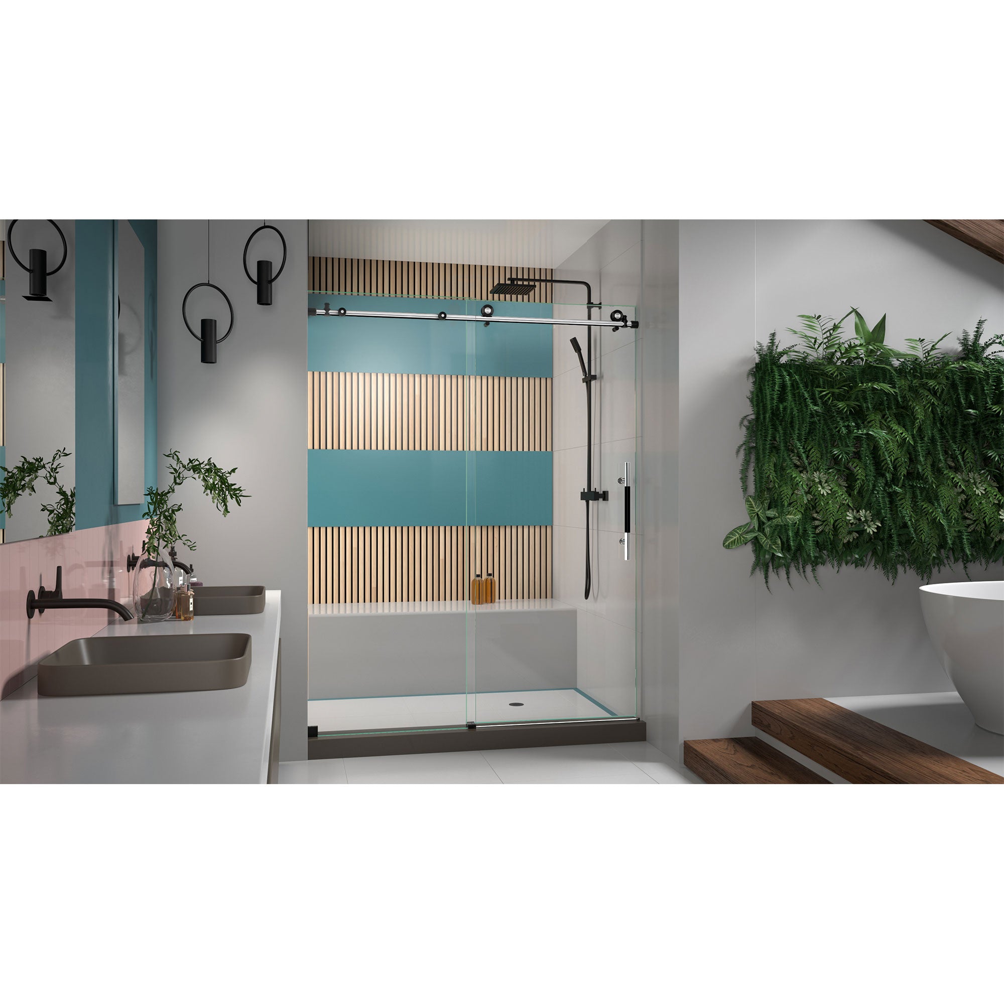 DreamLine Enigma-XT 56-60" W Shower Door
