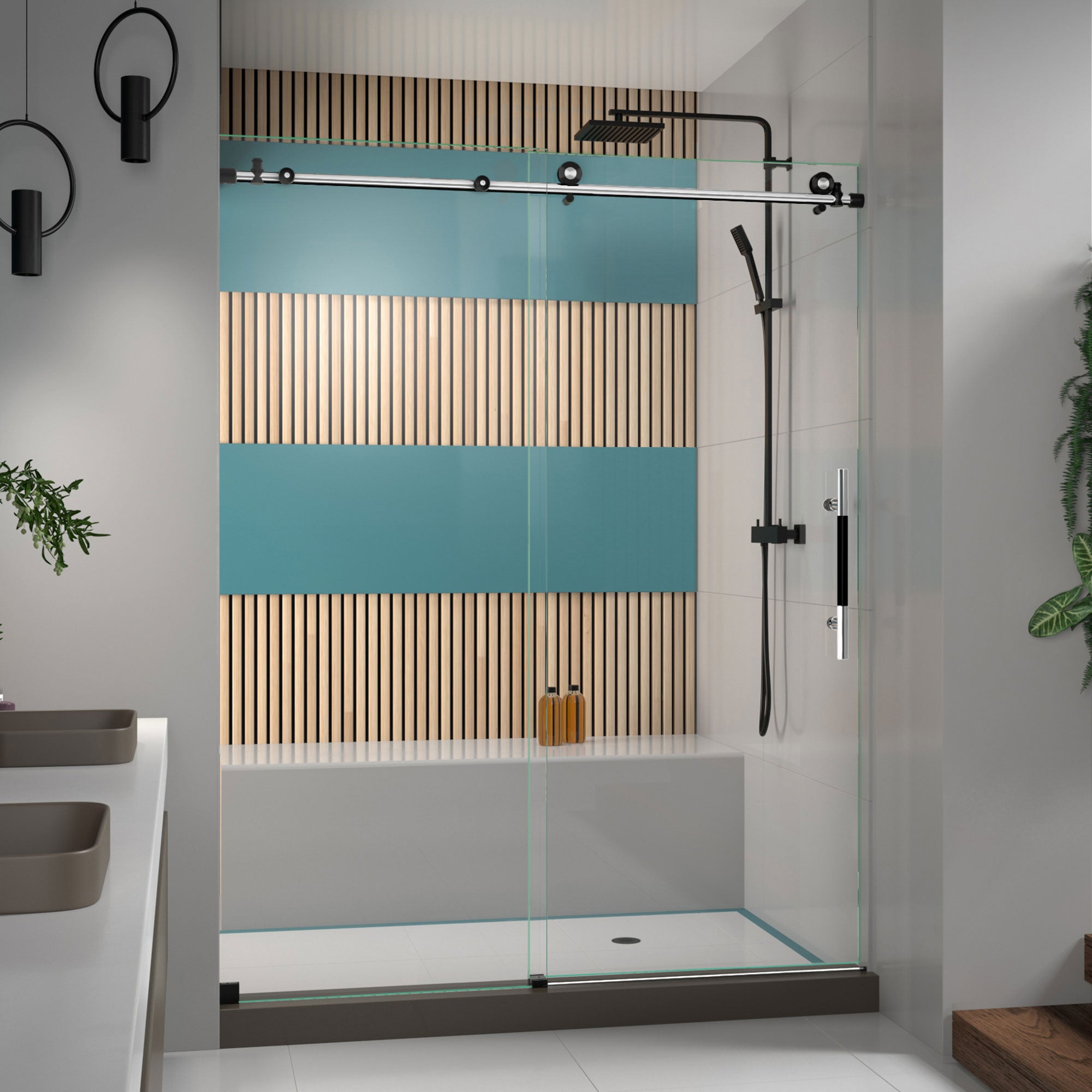 DreamLine Enigma-XT 56-60" W Shower Door