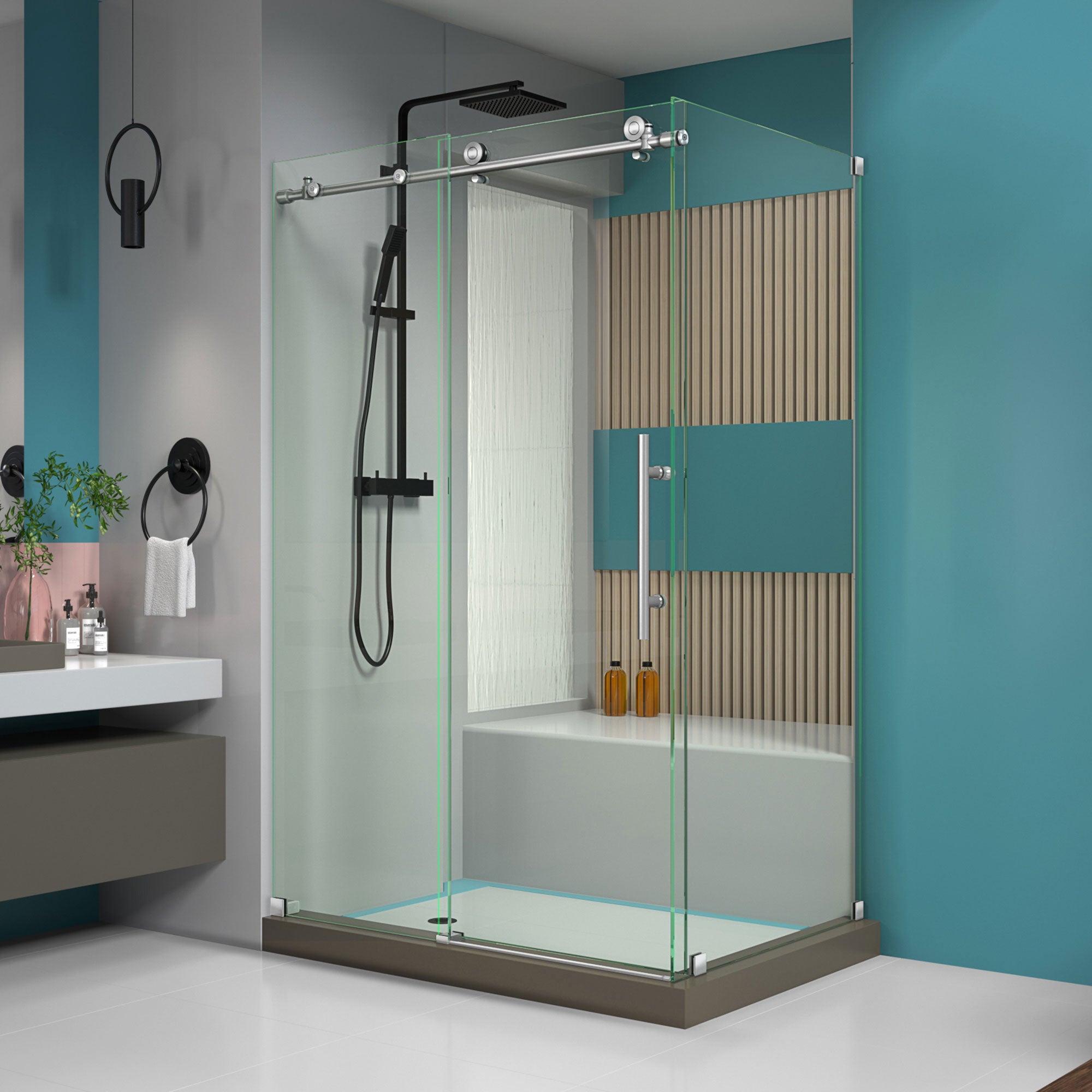 DreamLine Enigma-X 44.38-48.38" W Shower Enclosure