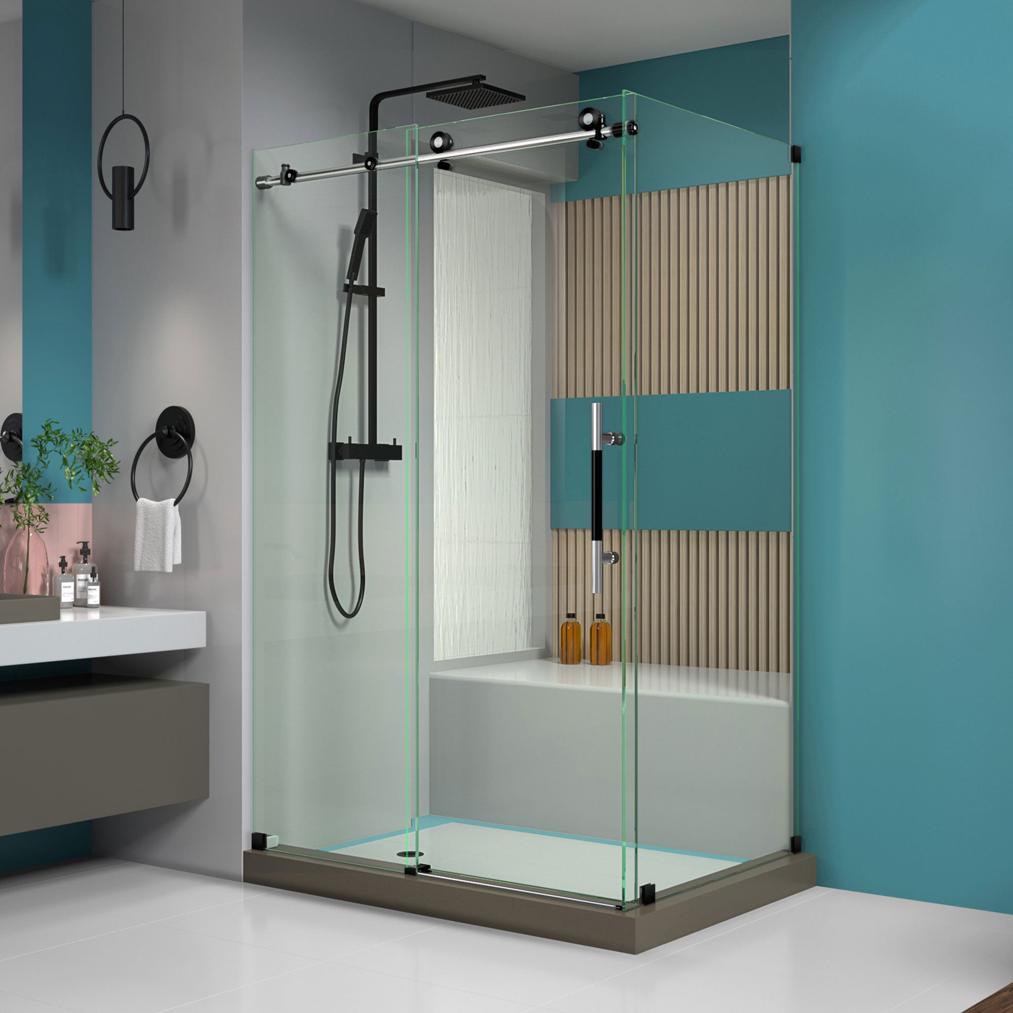 DreamLine Enigma-XT 44.38-48.38" W Shower Enclosure