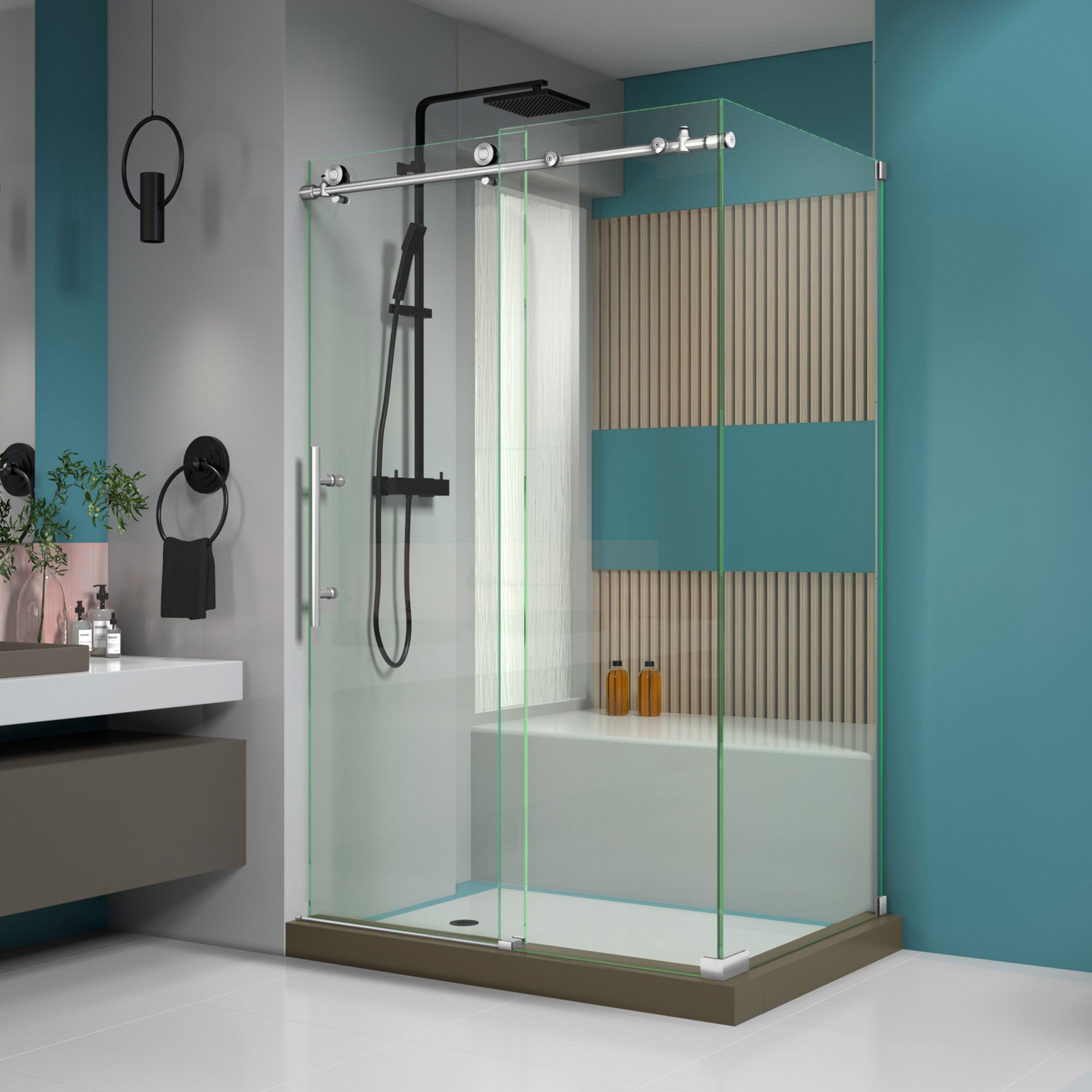 DreamLine Enigma-X 44.38-48.38" W Shower Enclosure