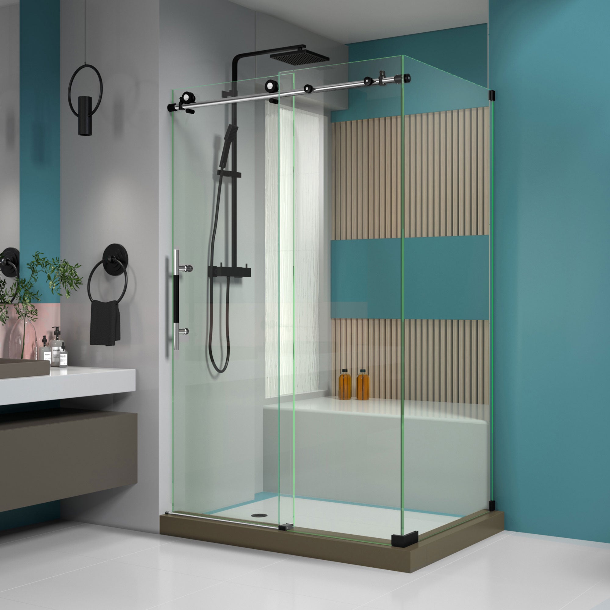 DreamLine Enigma-XT 44.38-48.38" W Shower Enclosure