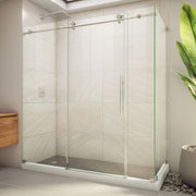 DreamLine Enigma-X 34 1/2 inch D x 68 3/8 - 72 3/8 inch W x 76 inch H Frameless Sliding Shower Kit