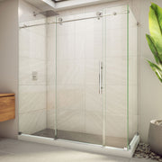 DreamLine Enigma-X 32 1/2 inch D x 68 3/8 - 72 3/8 inch W x 76 inch H Frameless Sliding Shower Enclosure