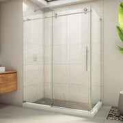 DreamLine Enigma-X 32 1/2 inch D x 60 3/8 inch W x 76 inch H Frameless Sliding Shower Enclosure