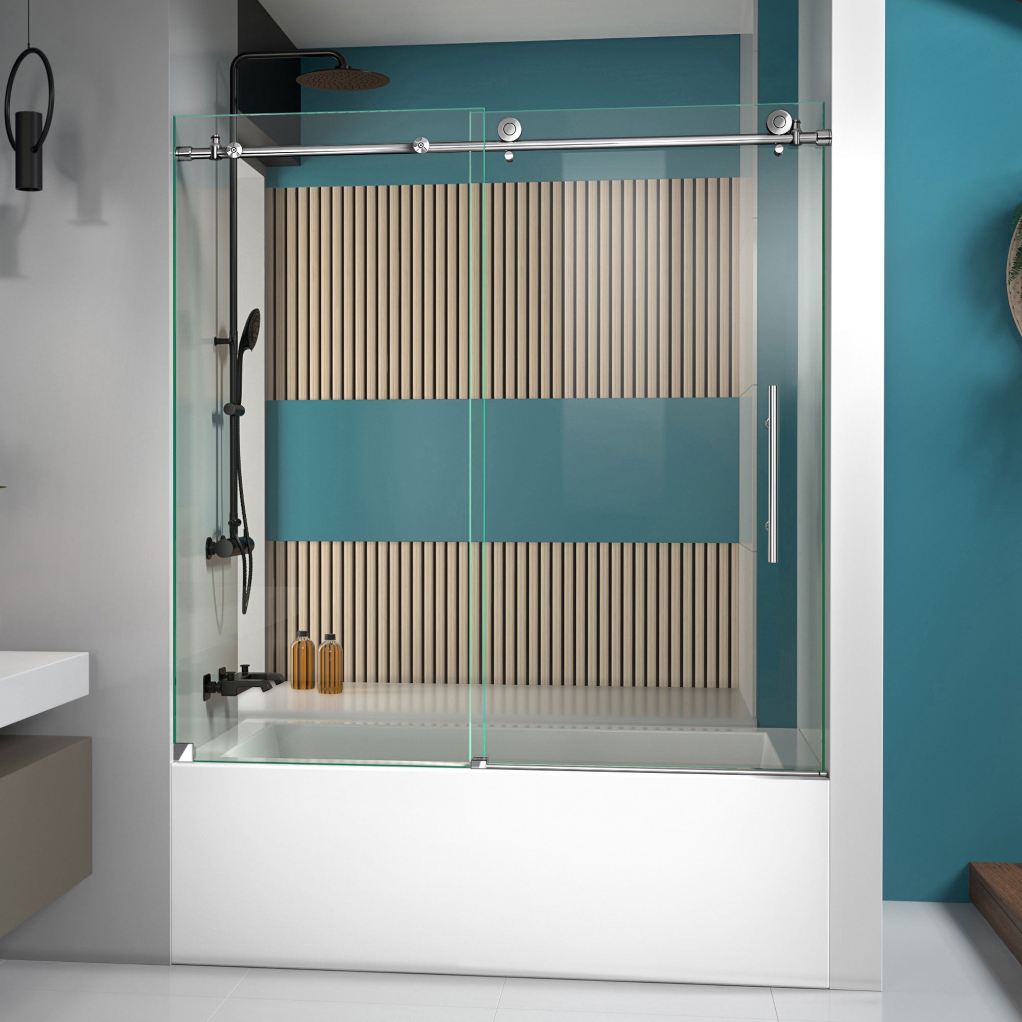 DreamLine Enigma-X 55-59" W Sliding Tub Door
