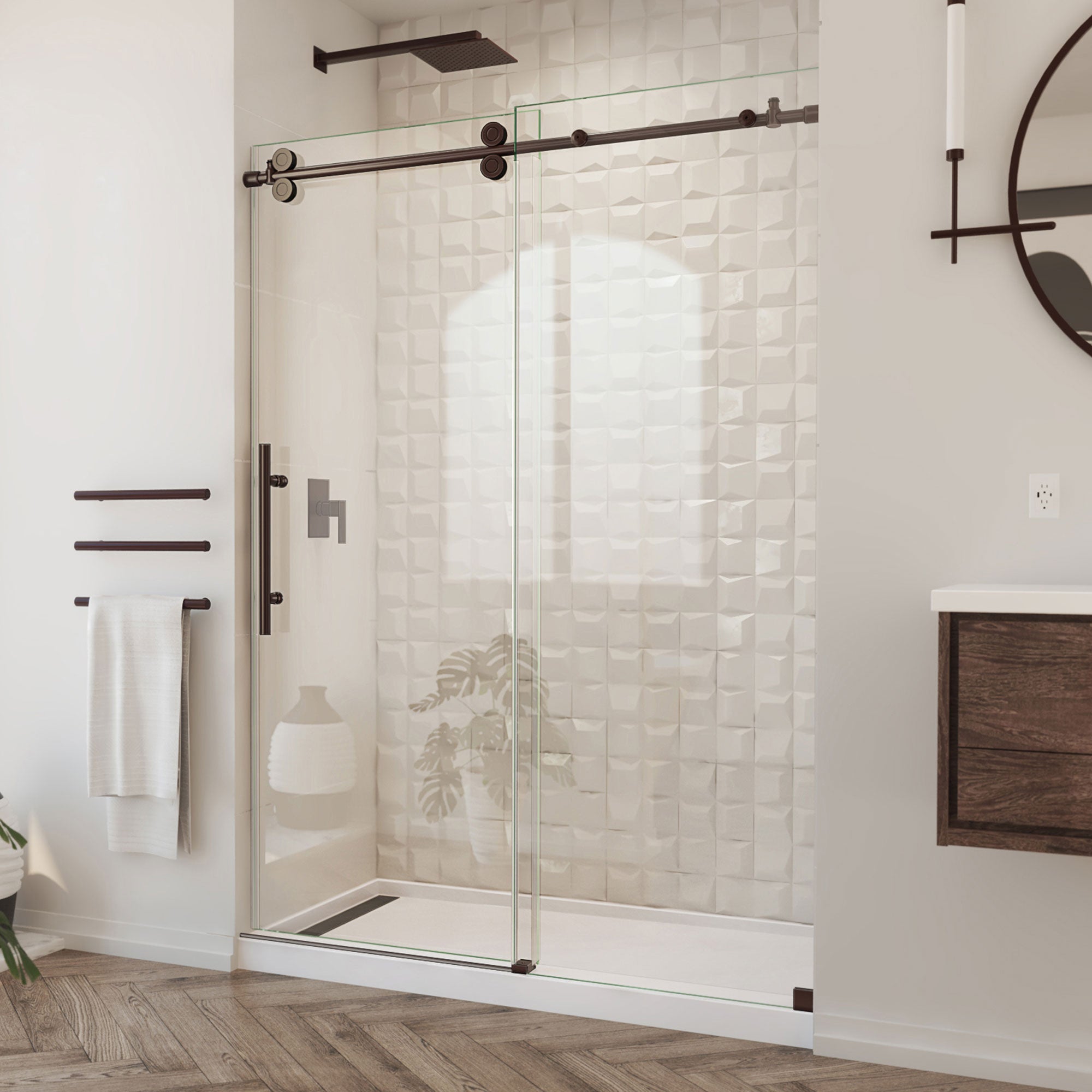 DreamLine Enigma-XO 50-54" W Shower Door
