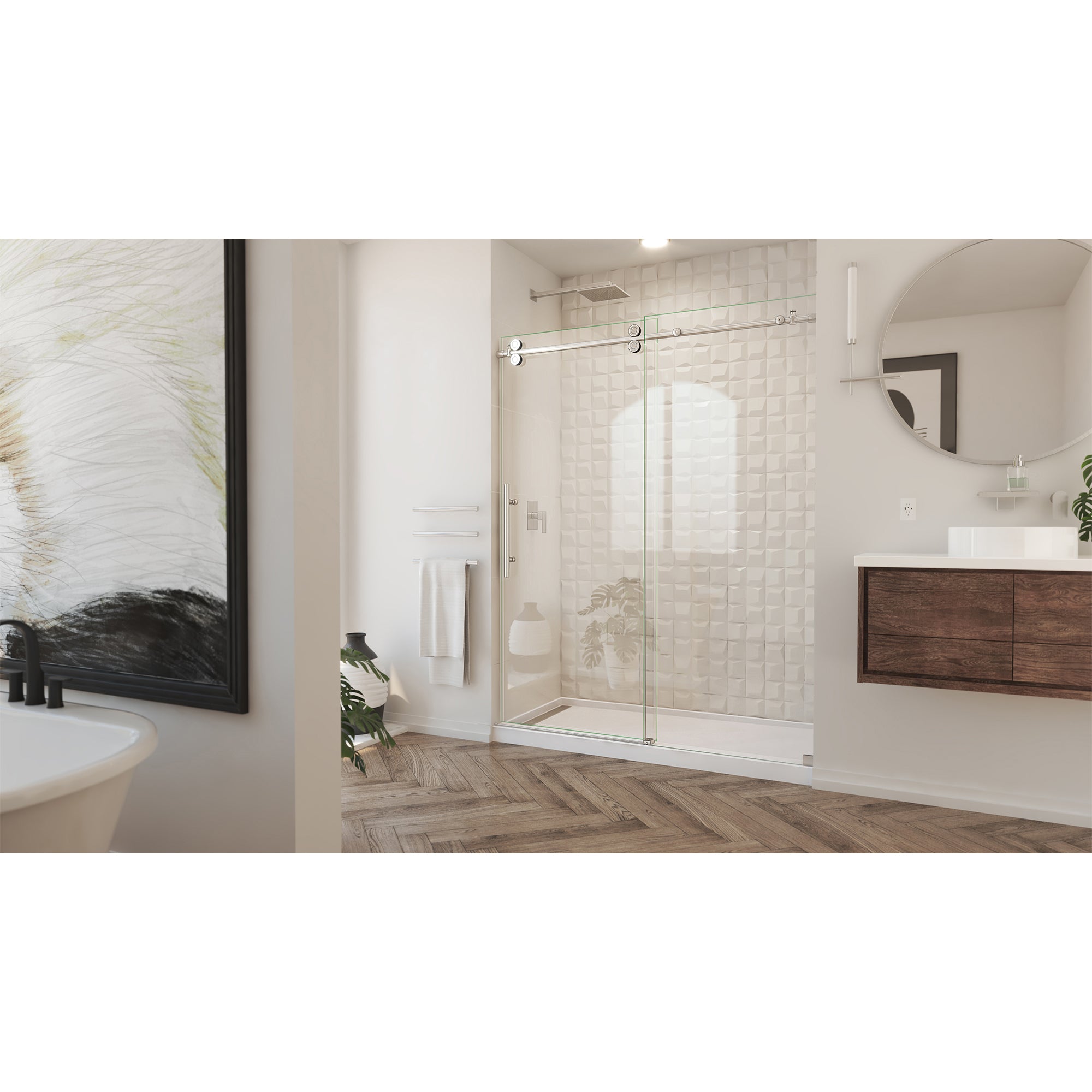 DreamLine Enigma-XO 56-60" W Shower Door