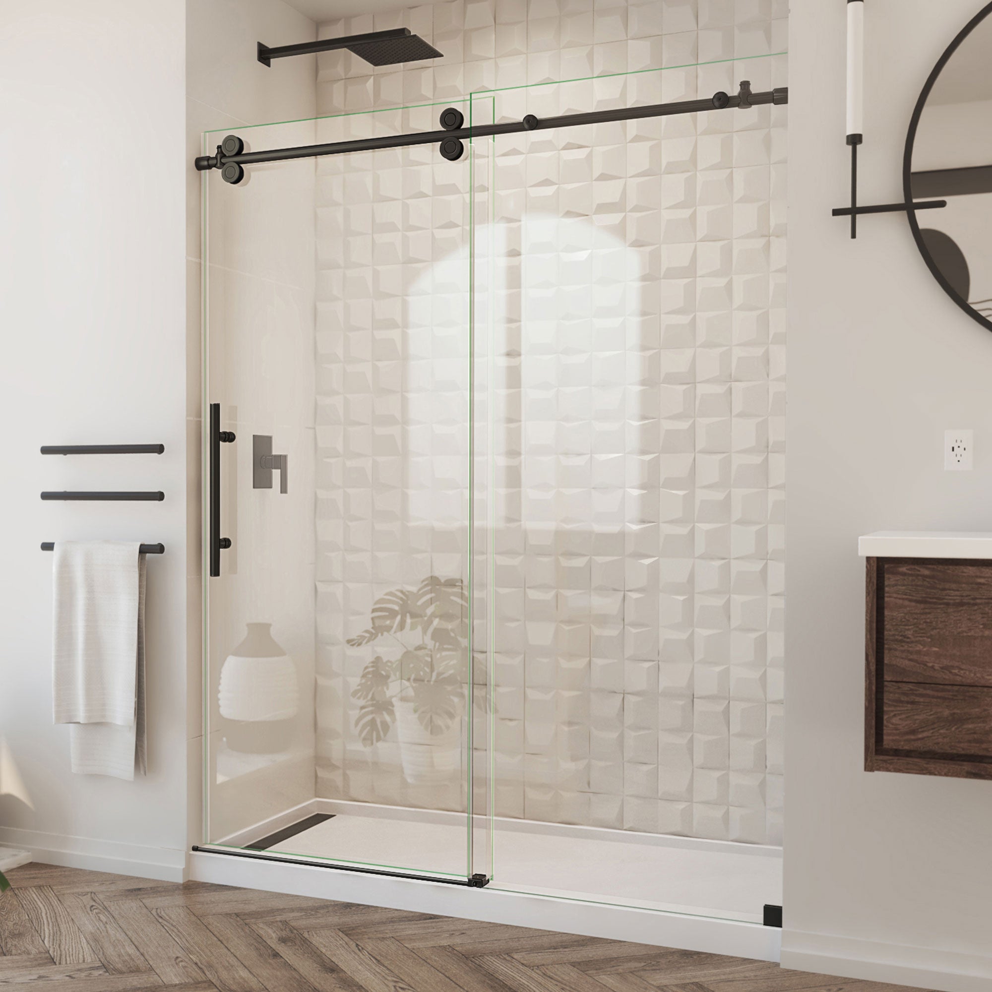 DreamLine Enigma-XO 56-60" W Shower Door